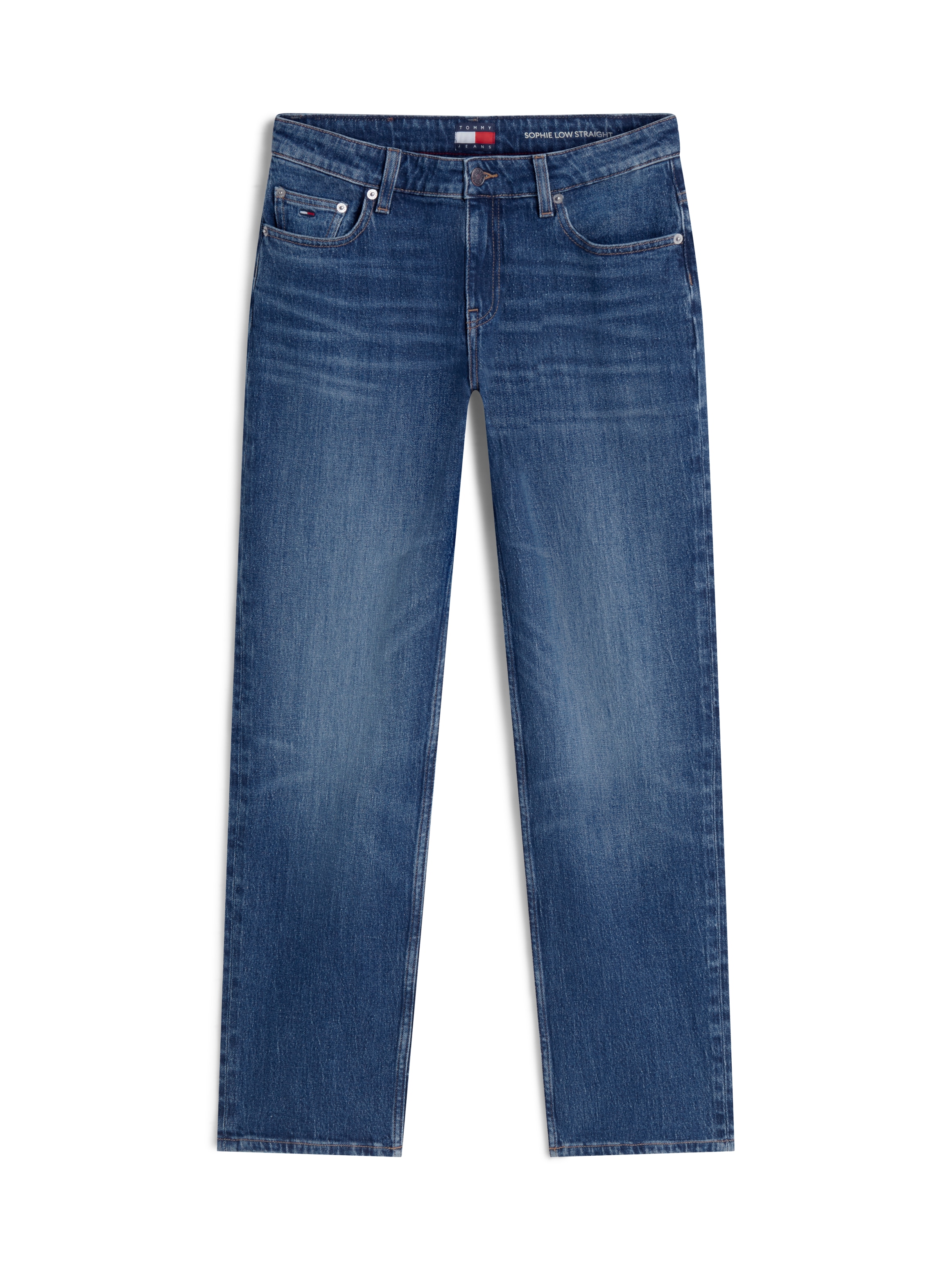 Tommy Jeans Straight-Jeans »SOPHIE LW STR BJ0155« Baumwollmischung, low waist