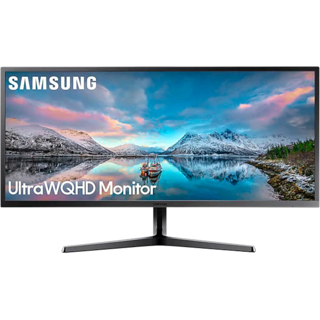 Samsung LED-Monitor »S34J550WQR«, 86,7 cm/34 Zoll, 3440 x 1440 px, WQHD, 4 ms Reaktionszeit, 60 Hz