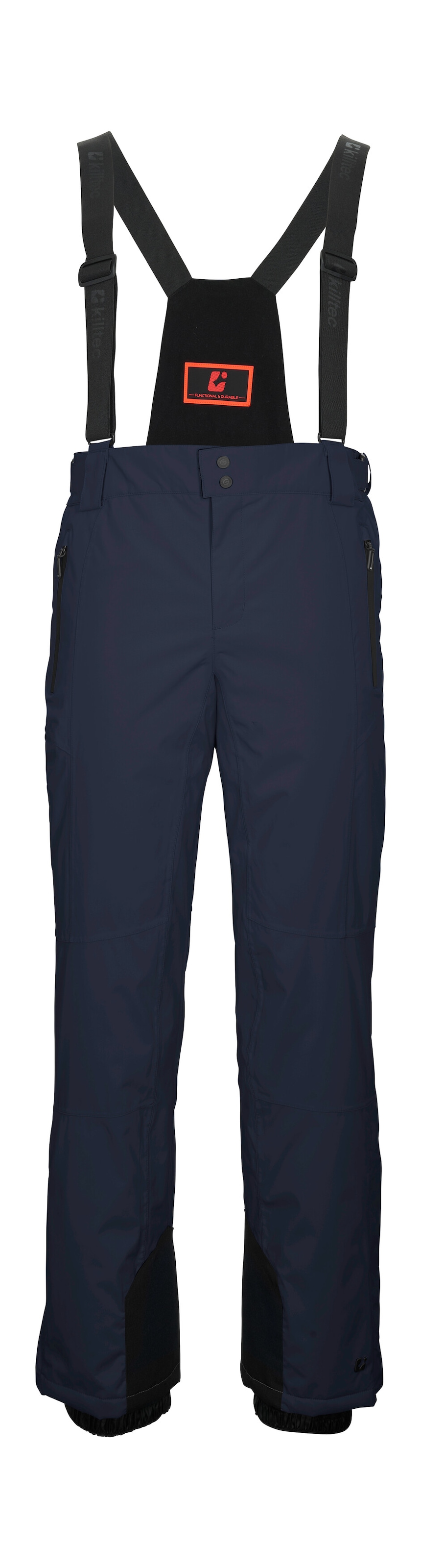 Killtec Skihose "KSW 100 MN SKI PNTS" Wind- und wasserdichte Skihose mit anpassbaren Trägern