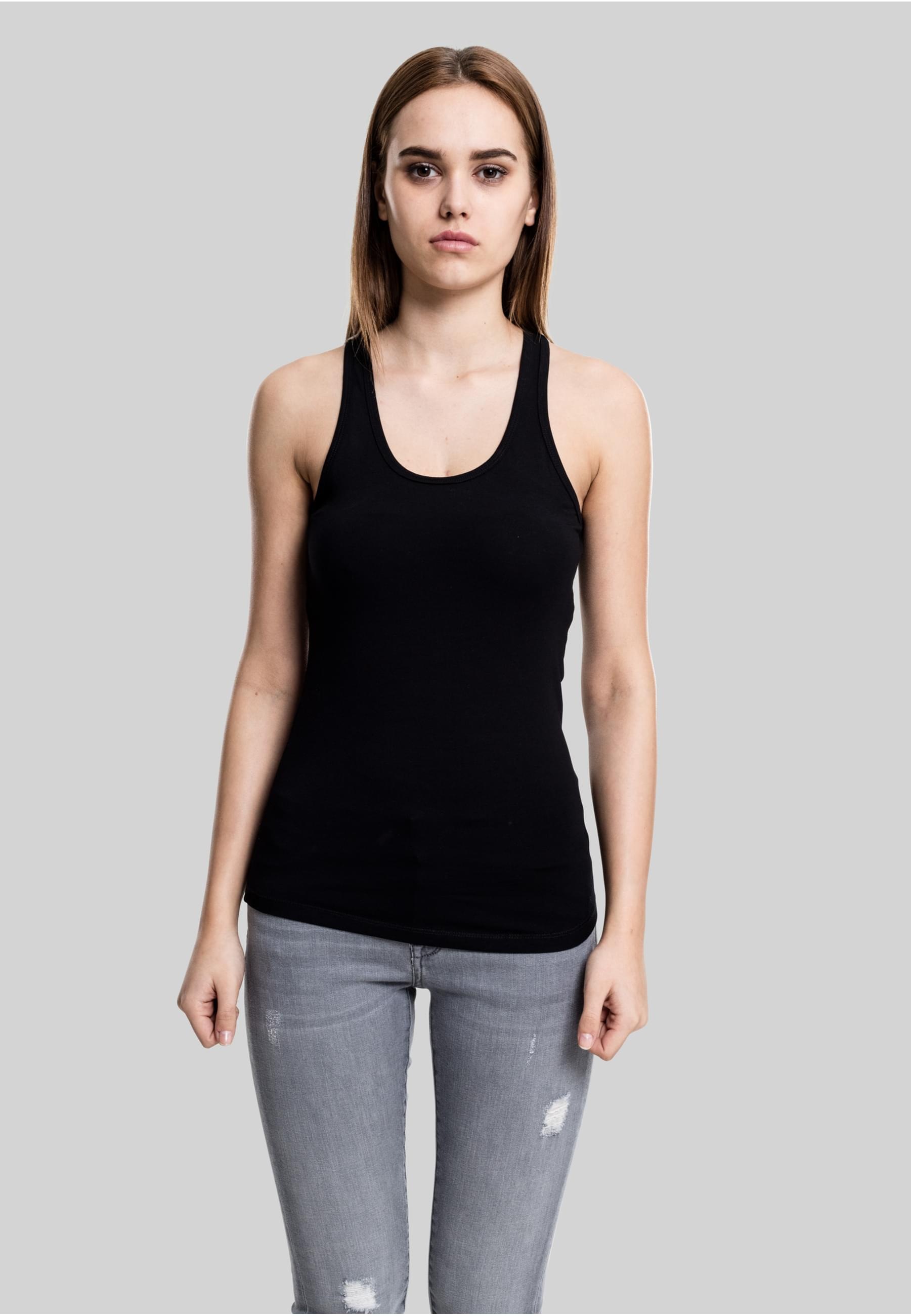 URBAN CLASSICS Muskelshirt »Damen Ladies Jersey Tanktop«, (1 tlg.)