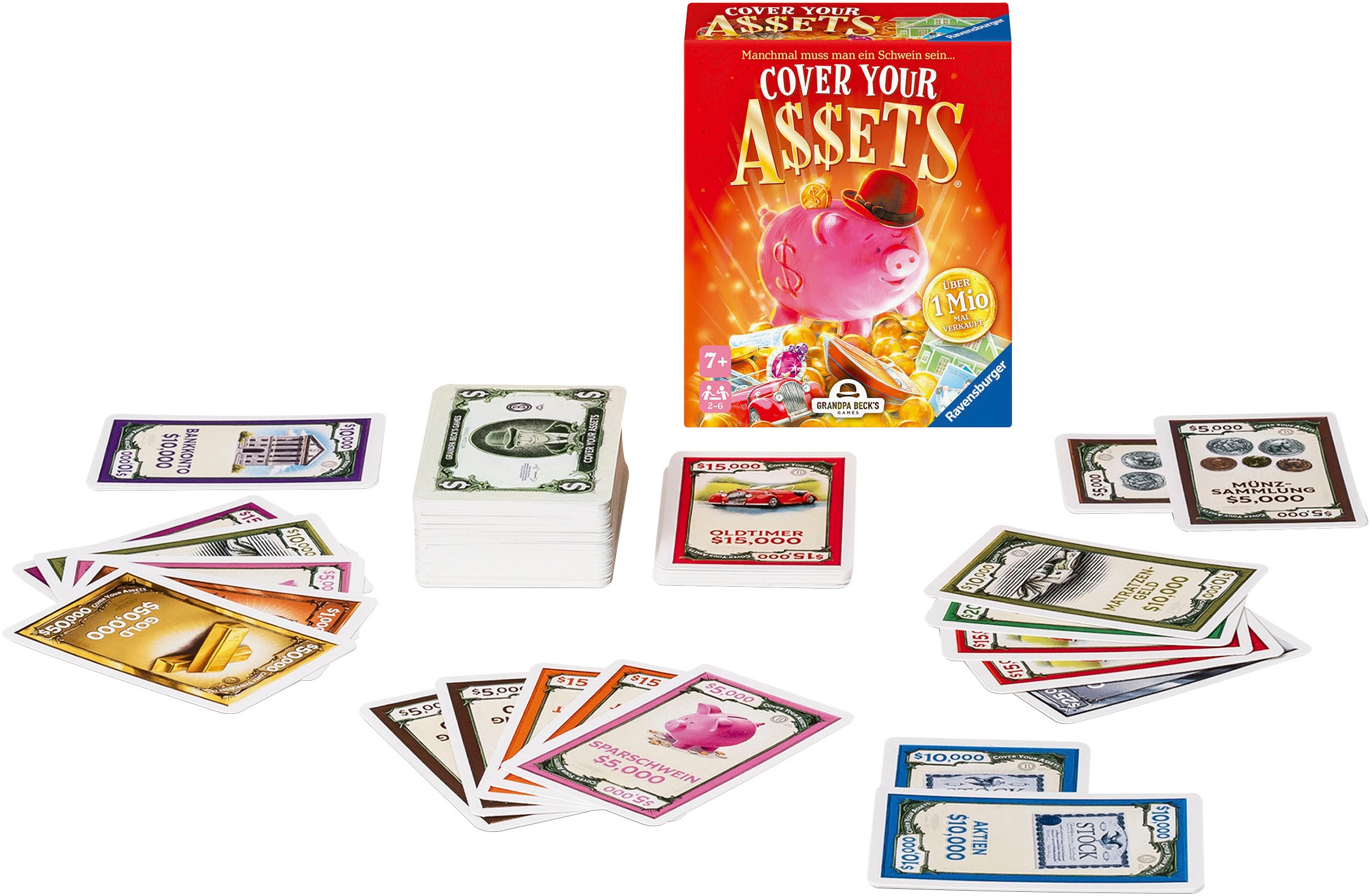 Ravensburger Spiel »Cover your Assets«, Made in Europe
