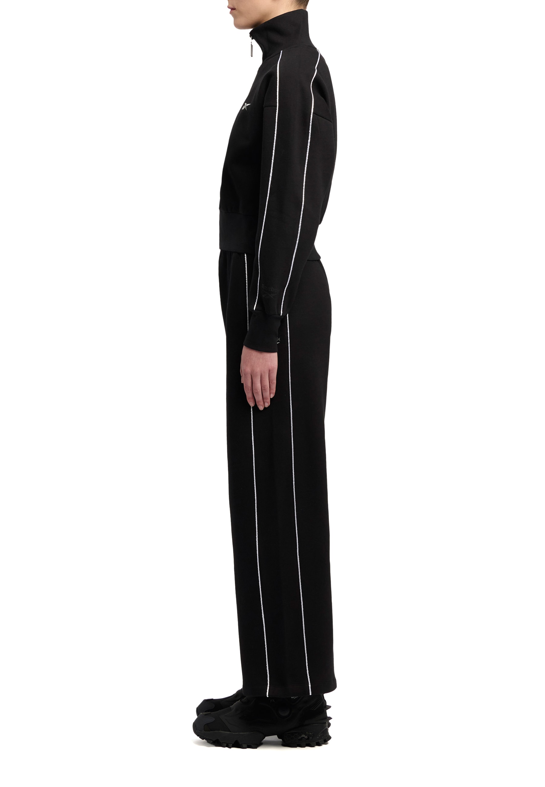 Reebok Palazzohose »BAILEY WIDE LEG PANT«  mit weitem Bein, aus Baumwolle und Polyester, in den Größen XS bis XXL