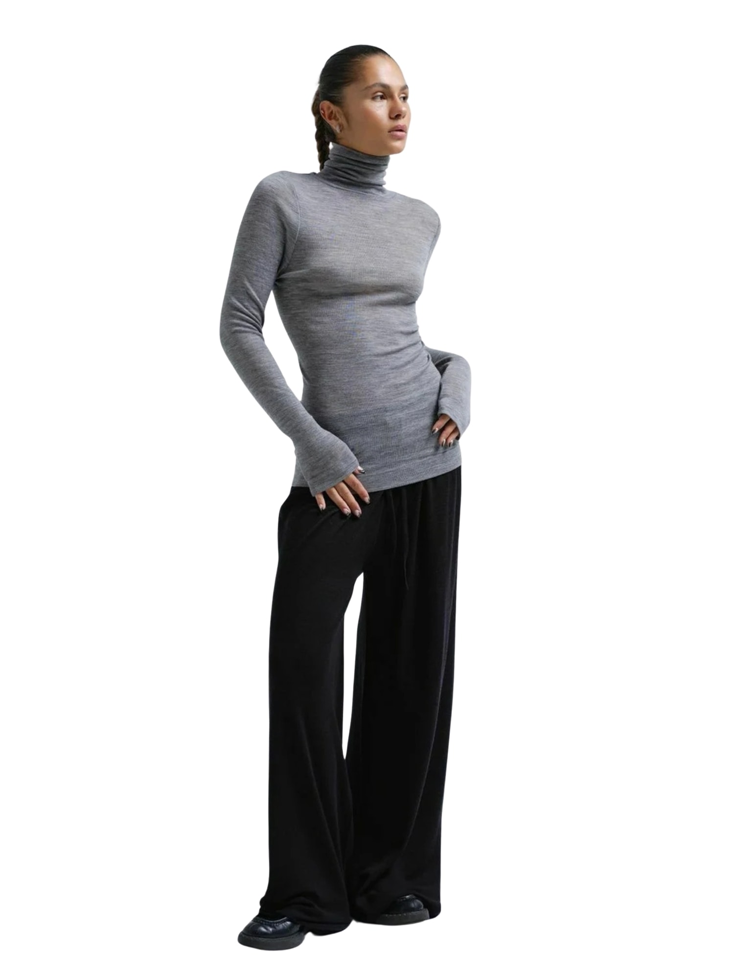 Seamless Basic Strickpullover »Seamless Basic Shirt Woolen Lola«