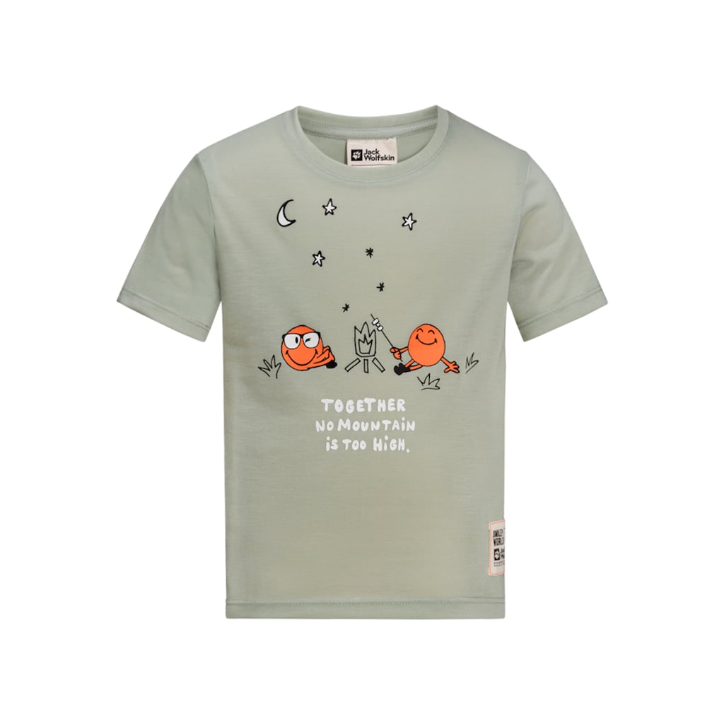 Jack Wolfskin T-Shirt »SMILEYWORLD CAMP T K«