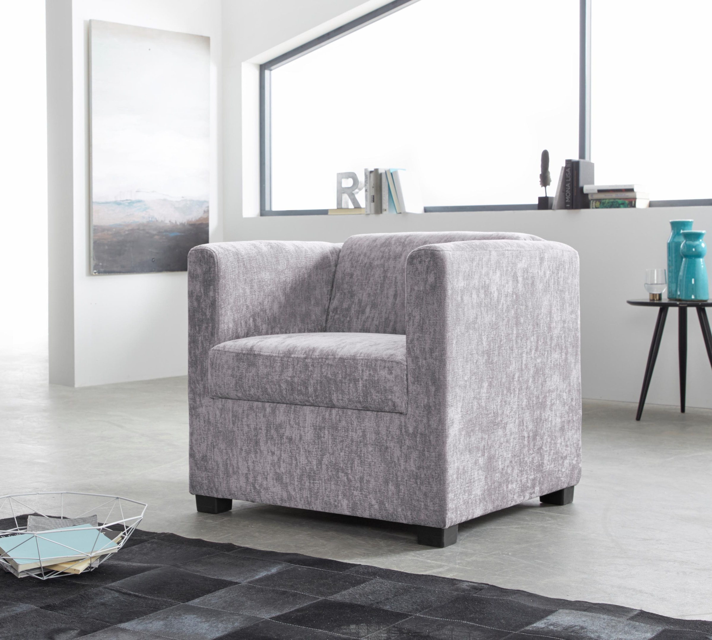 Home affaire Sessel "Bob Cocktailsessel, Clubsessel, Loungesessel" in versc günstig online kaufen