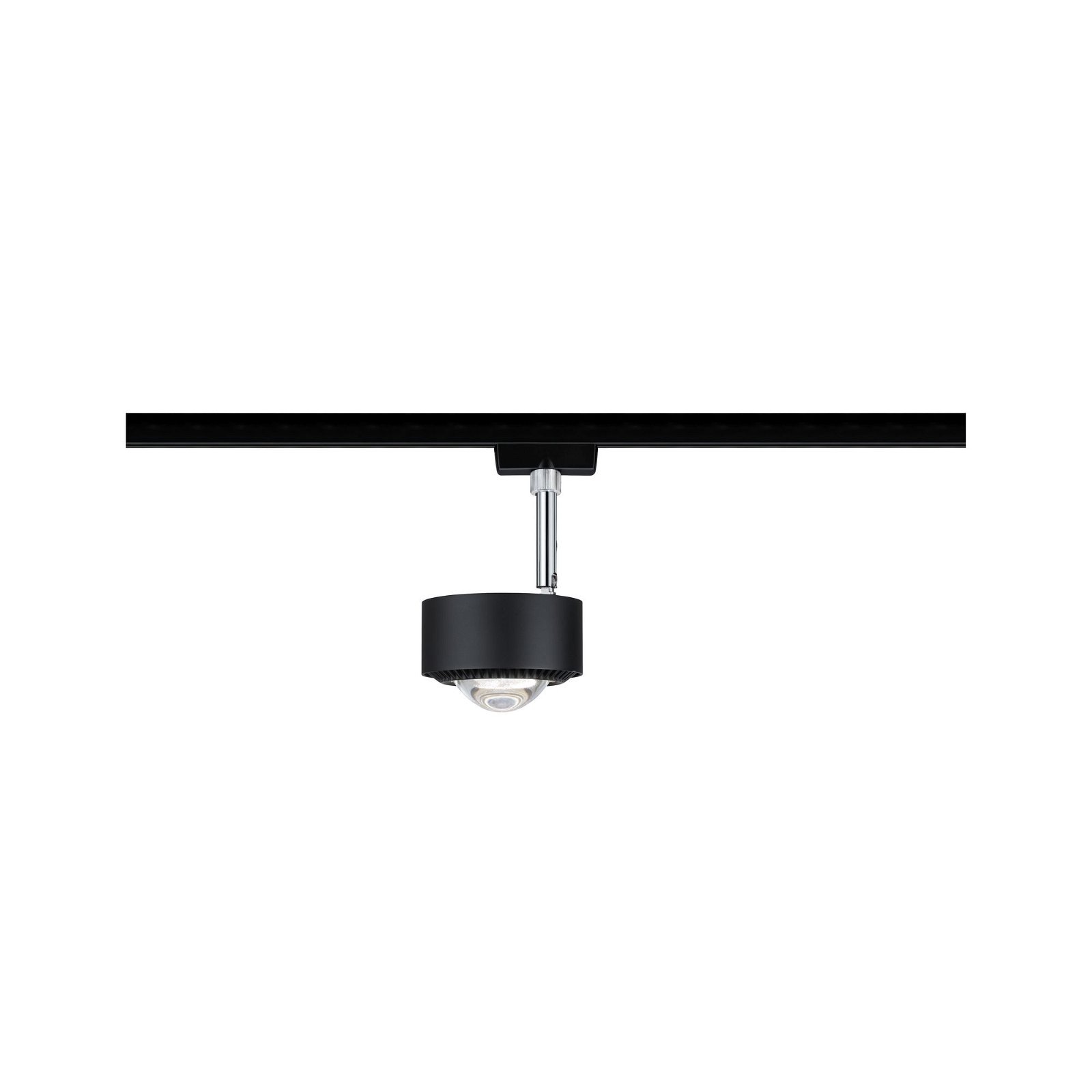 Paulmann Schienensystem-Leuchten »URail Schienenspot Aldan 498lm 8W 2700K 230V Schwarz matt, Chrom«, Einzelspot, dimmbar