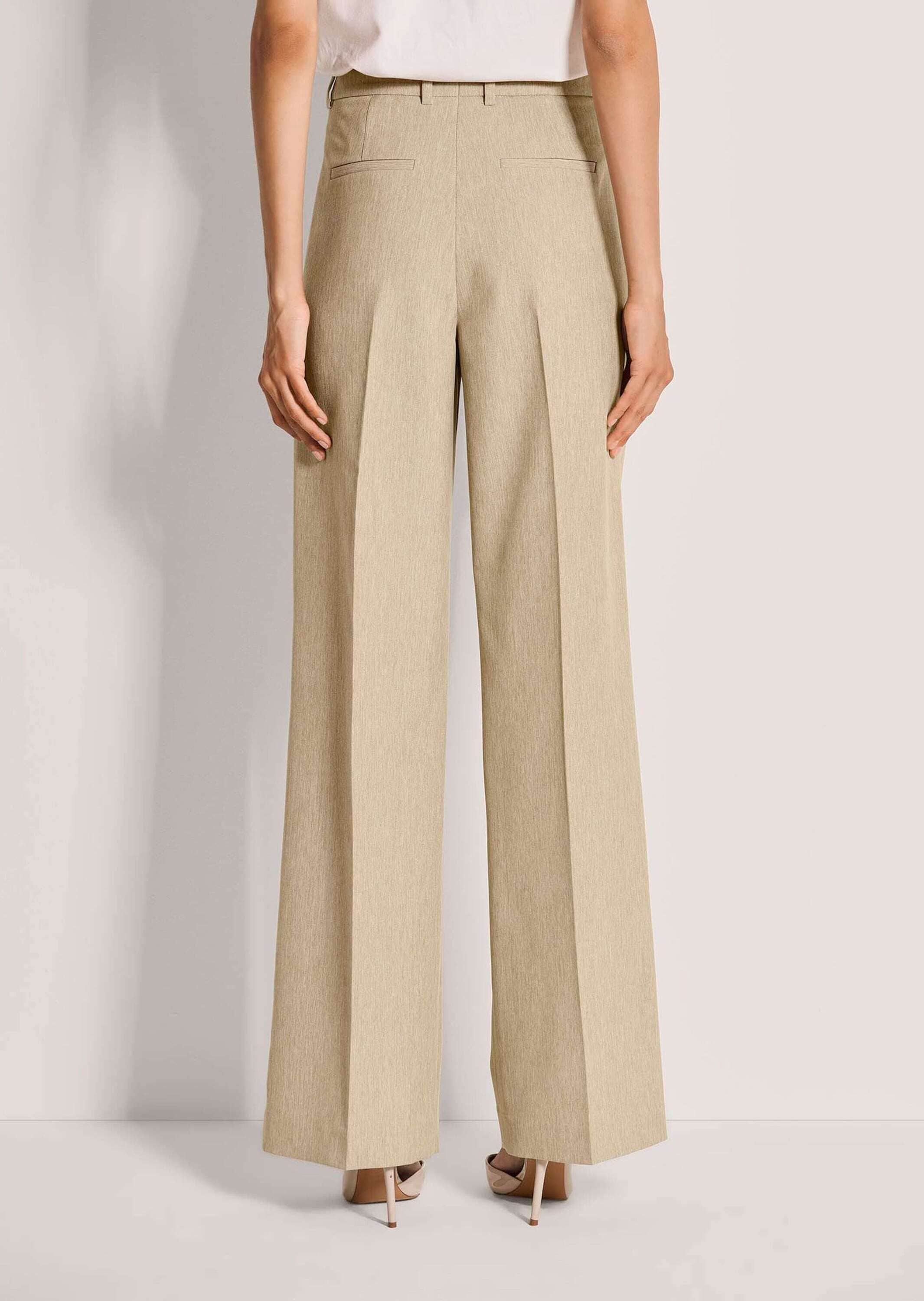 MADELEINE Stoffhose »Bundfaltenhose Sommerhose mit Bügelfalten«