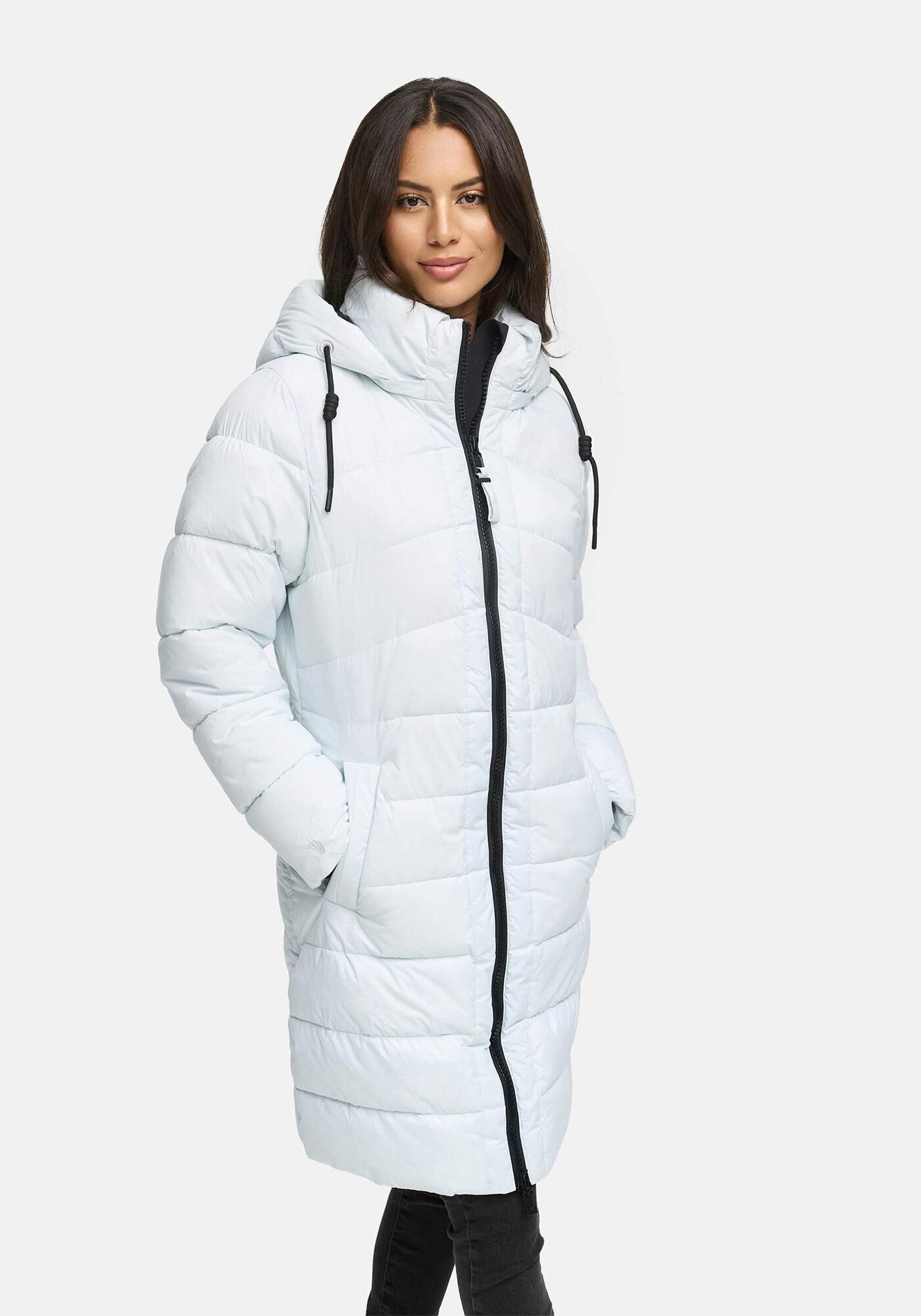 Marikoo Winterjacke »Kaltnäschen«, mit warmem Fleece in den Taschen