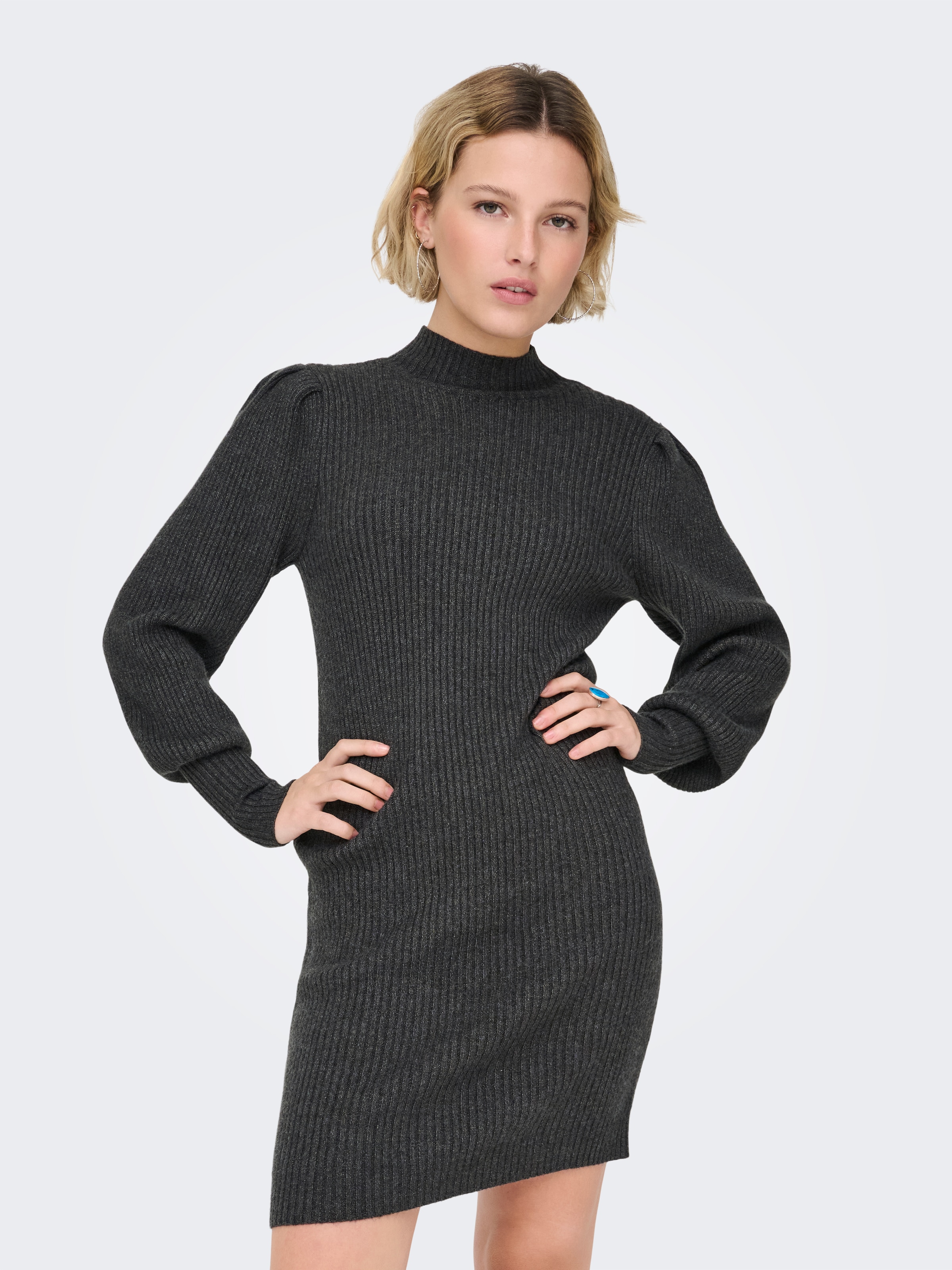 ONLY Strickkleid »ONLKATIA L/S DRESS KNT NOOS« Viskosemischung