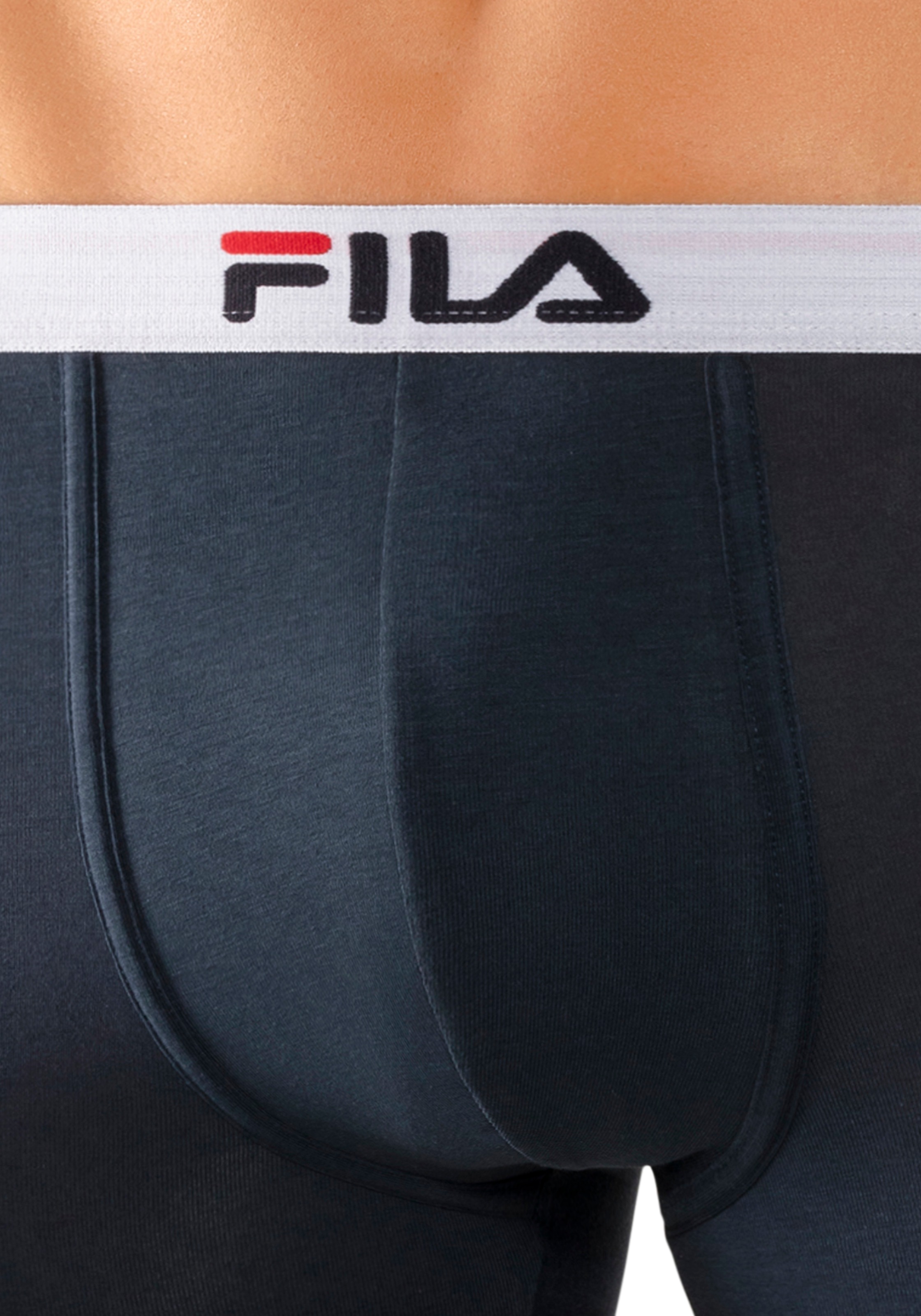 Fila Boxer, (3er Pack), mit Logo Schriftzug im Bund