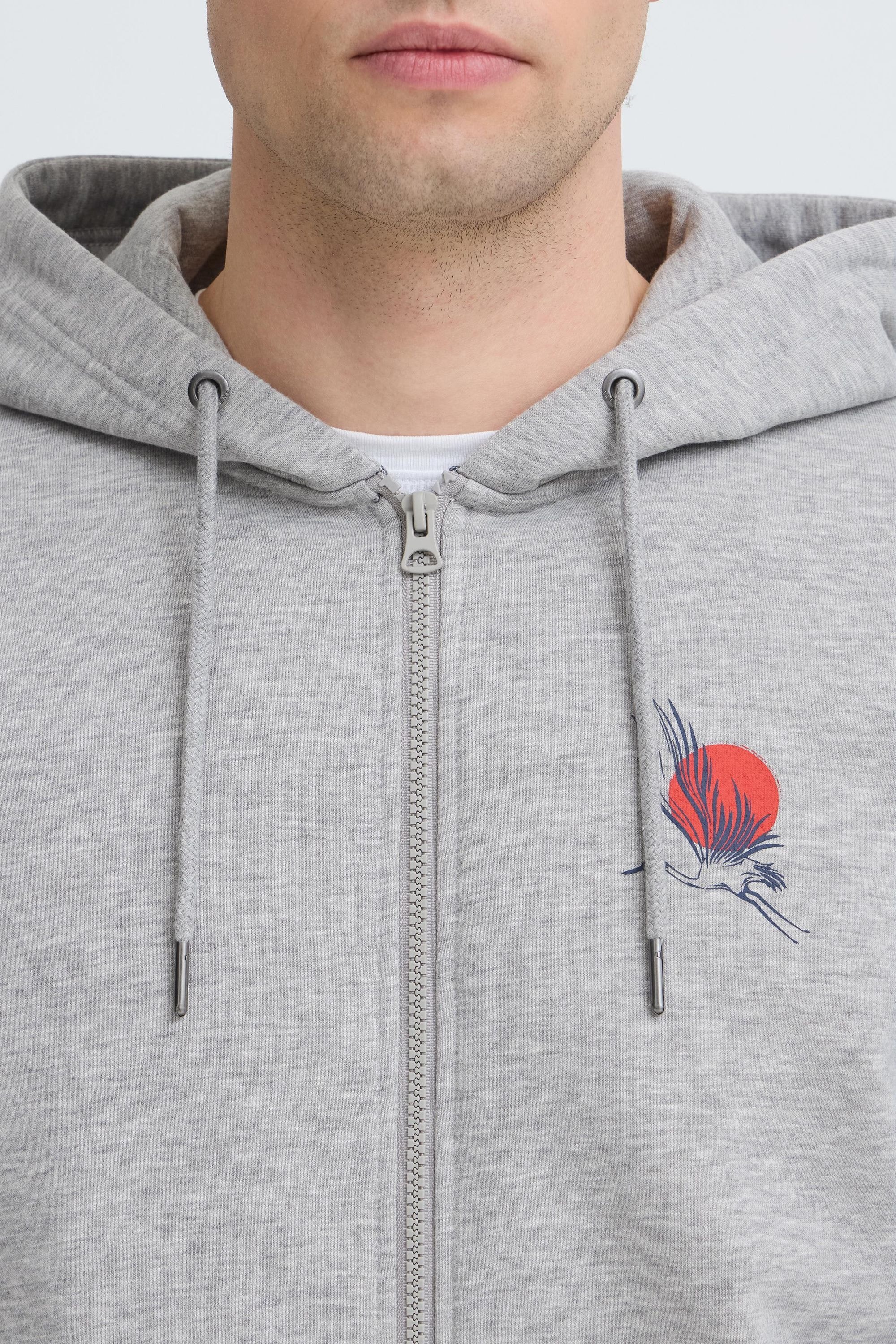 Blend Kapuzensweatjacke »Kapuzensweatjacke BHJapa Backprint«