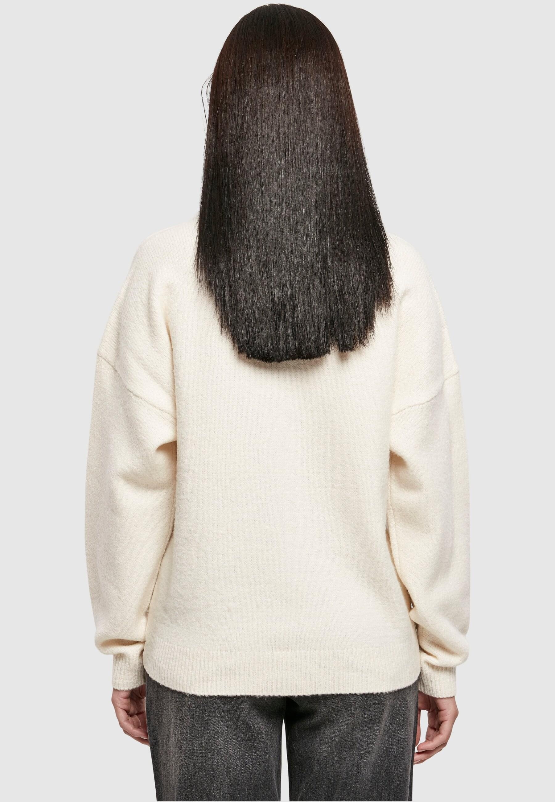 URBAN CLASSICS Sweater »Urban Classics Damen Ladies Chunky Fluffy Sweater«, (1 tlg.)