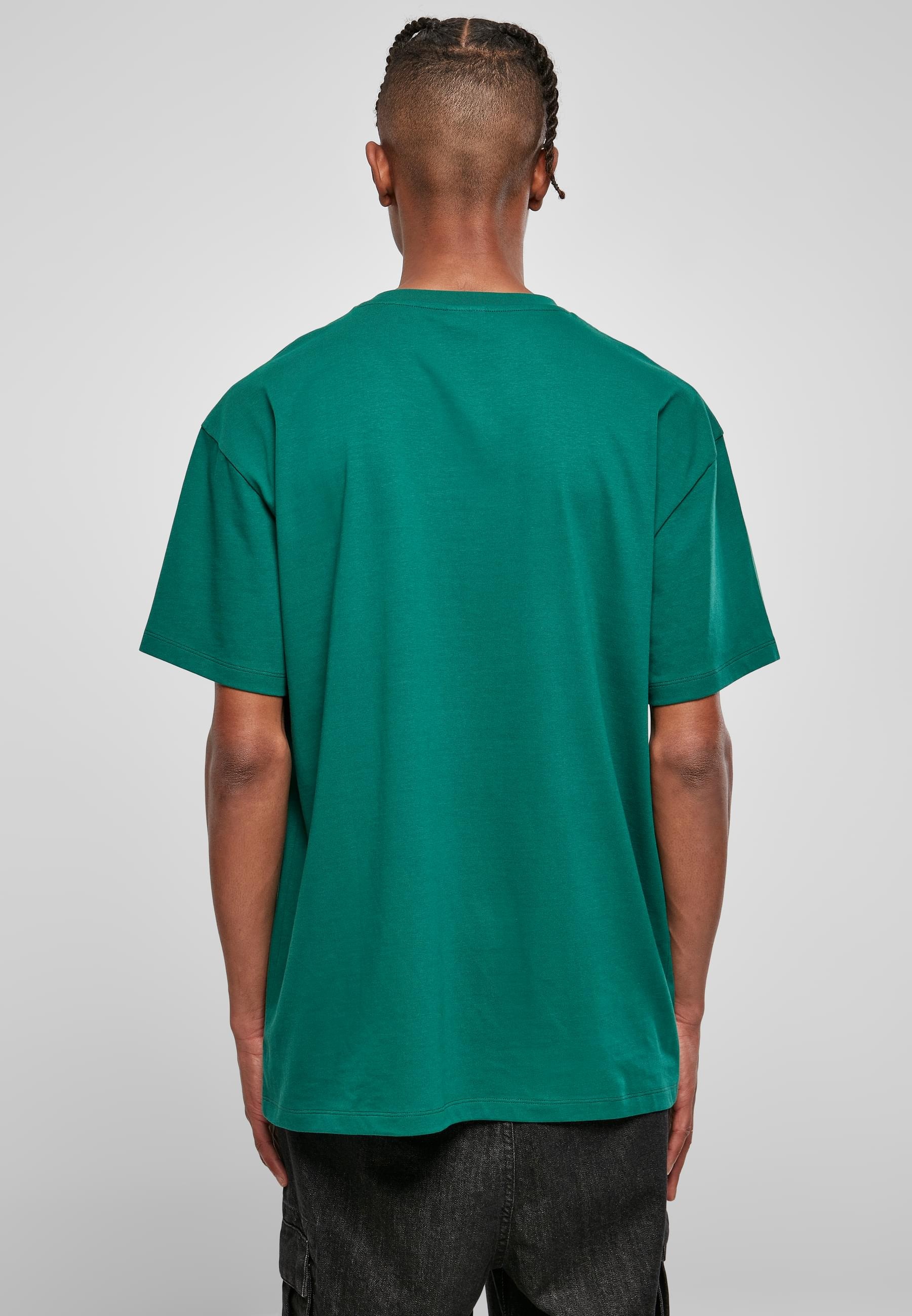 URBAN CLASSICS T-Shirt »Urban Classics Herren Organic Globe Logo Tee«, (1 tlg.)
