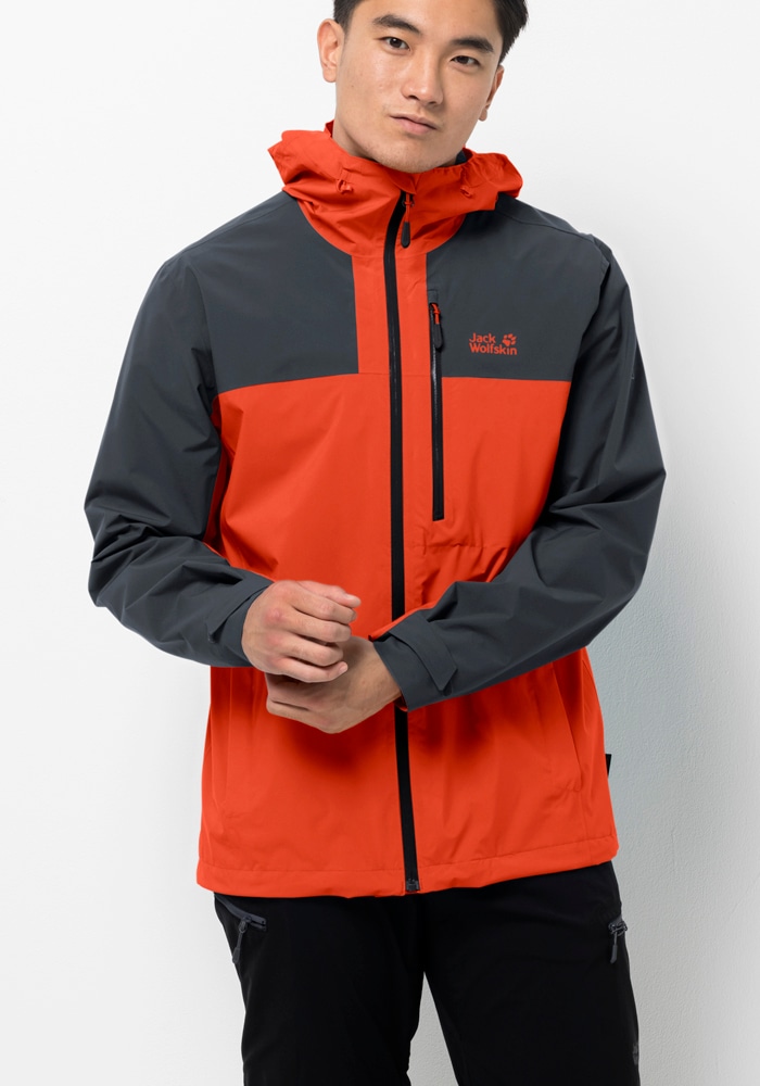 Jack Wolfskin Funktionsjacke "GO HIKE JACKET M", mit Kapuze