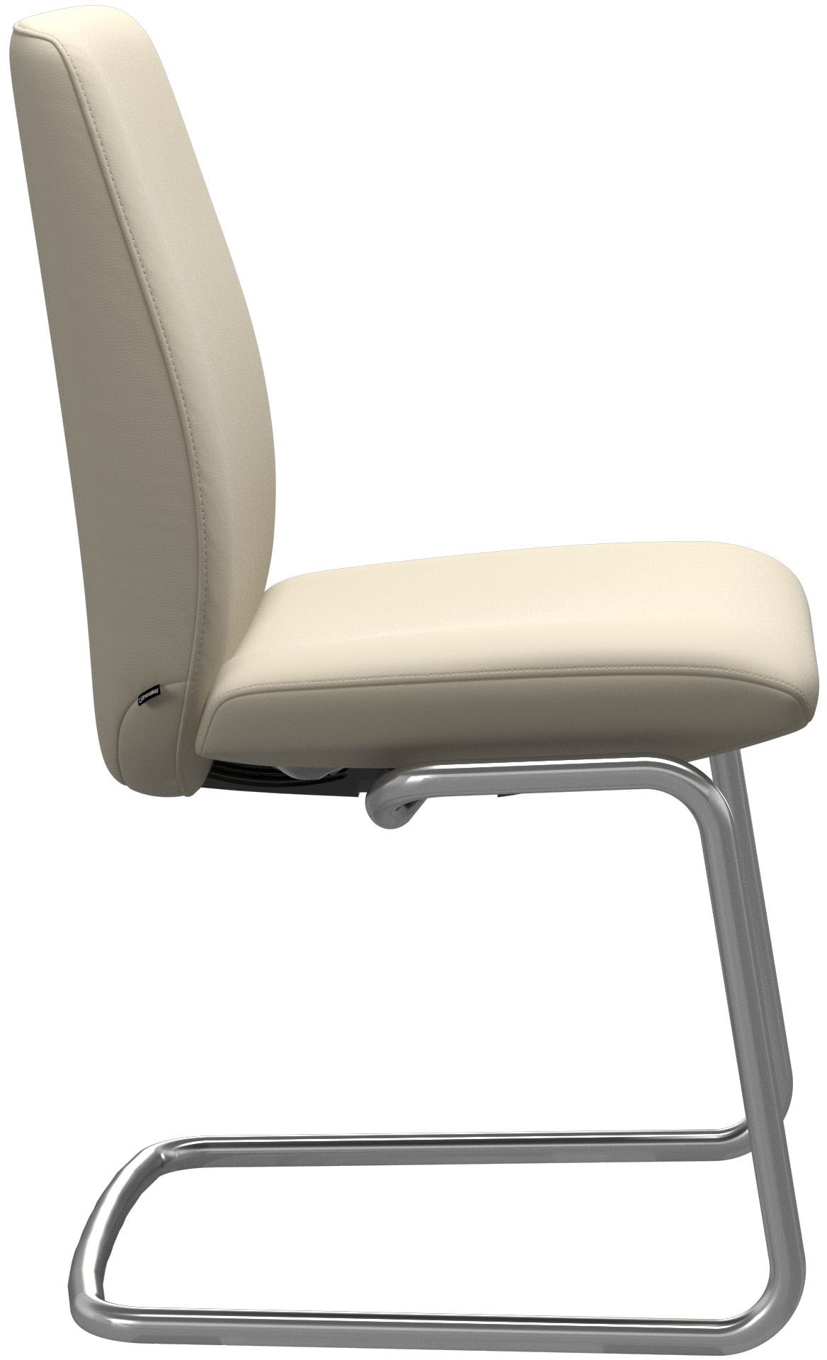 Stressless® Polsterstuhl »Laurel«, Leder BATICK, Low Back, Größe L, mit Beinen aus Stahl in Chrom glänzend