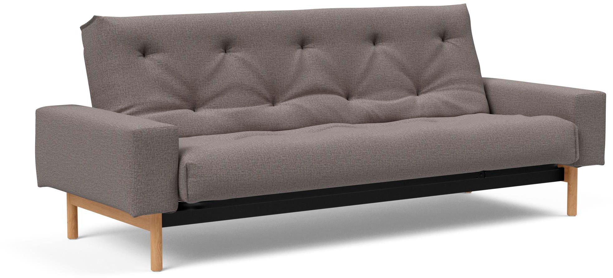 INNOVATION LIVING ™ Schlafsofa »MIMER hochwertige Schlaffunktion, aktuelles Design und extra Komfort,«, Taschenfederkernmatratze, Breite Liegefläche 140 cm