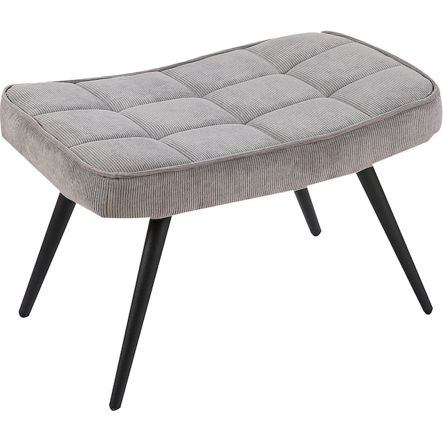 Homexperts Hocker »ULLA«, (1 St.), Hocker mit Steppung | BAUR