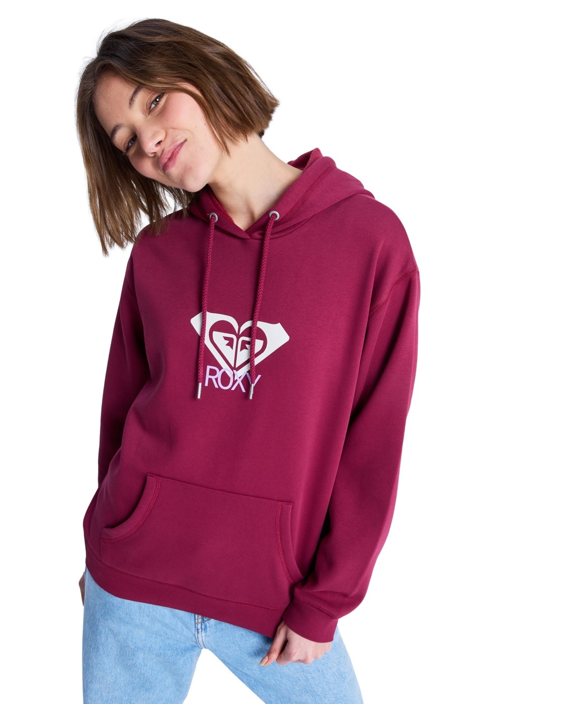 Roxy Kapuzensweatshirt "Surf Stoked Brushed Art" günstig online kaufen