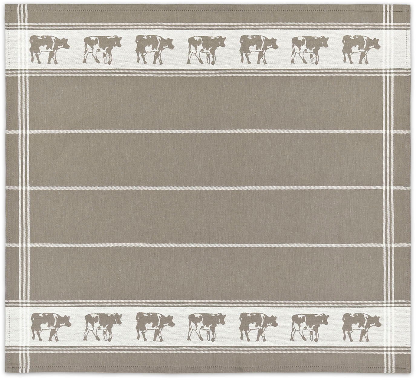 DDDDD Geschirrtuch "DDDDD Schwarz/Bon Geschirrtuch Taupe (6er-Pack)" schnel günstig online kaufen