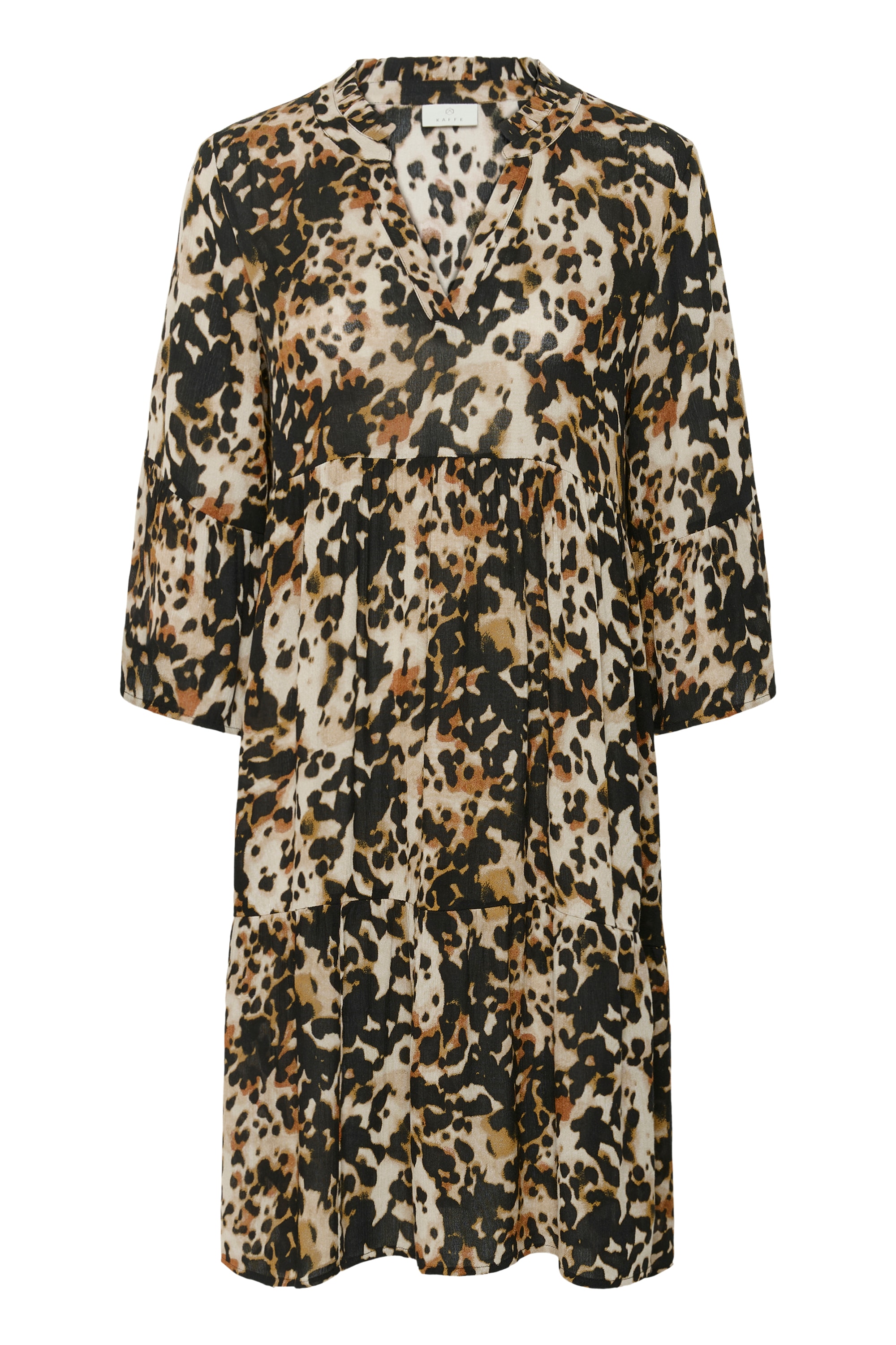 KAFFE Midikleid "Damen Kleid KAhera"