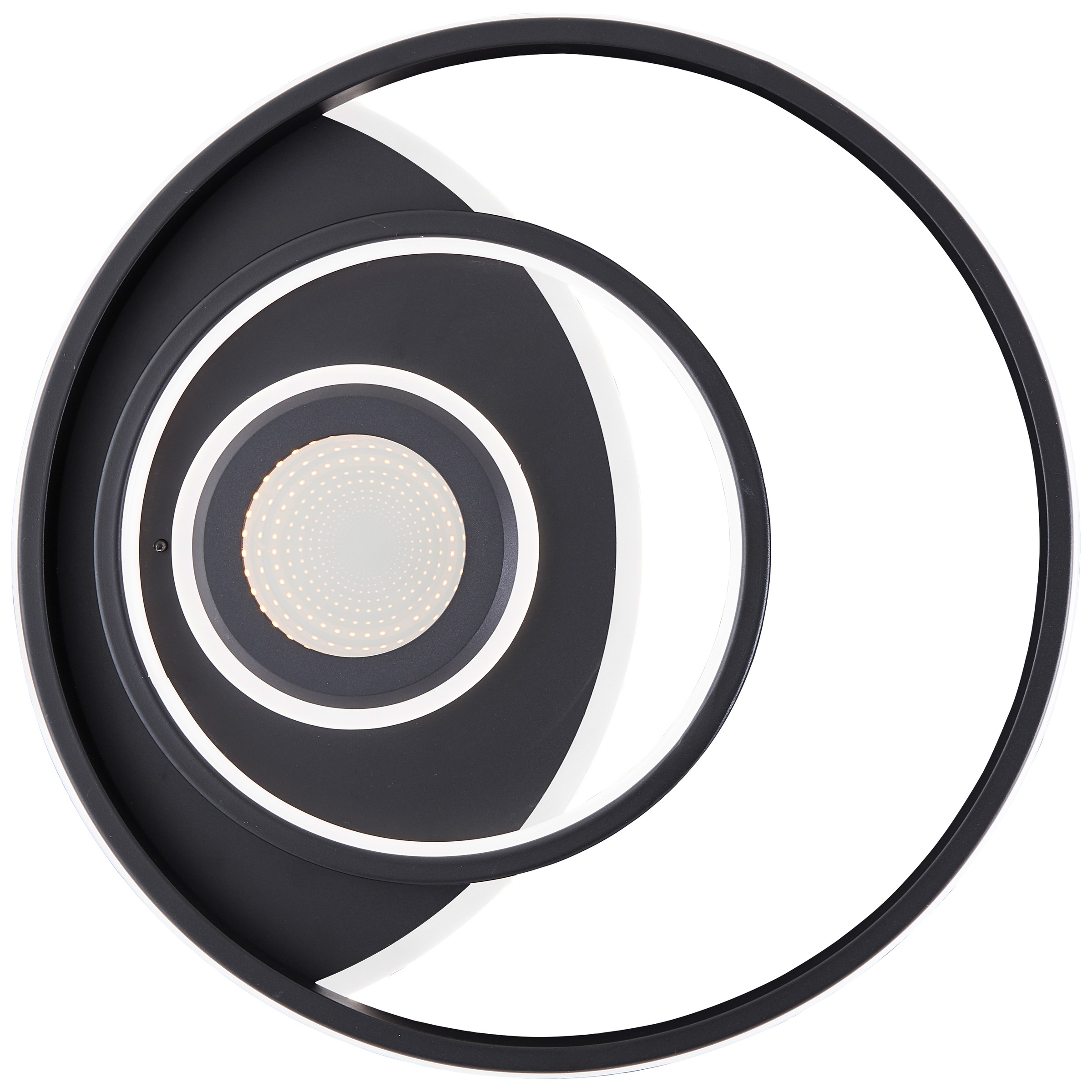 Brilliant LED Deckenleuchte »Opame«, Ø 41 cm, 4400 lm, dimmbar, 3000-6500 K, Fernbedienung, Metall, schwarz