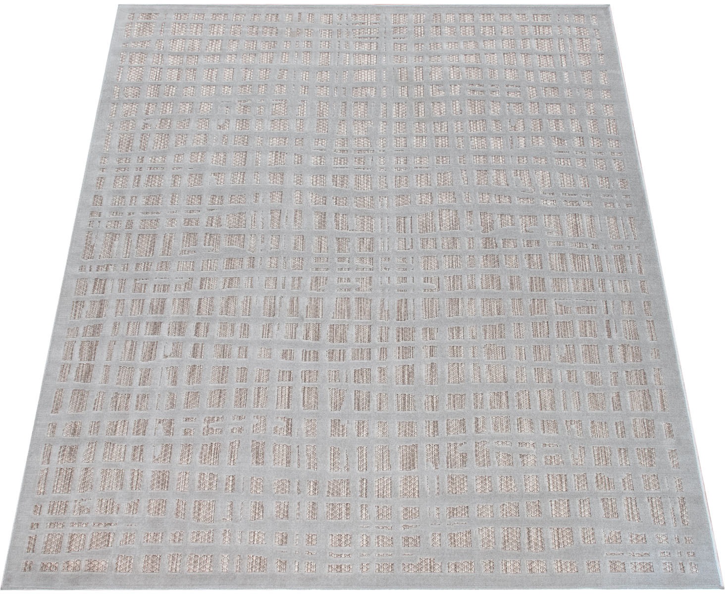 Teppich | 3D-Effekt, 782«, »Teka Karo BAUR und In- kaufen Home rechteckig, geeignet Flachgewebe, Outdoor Paco Muster,