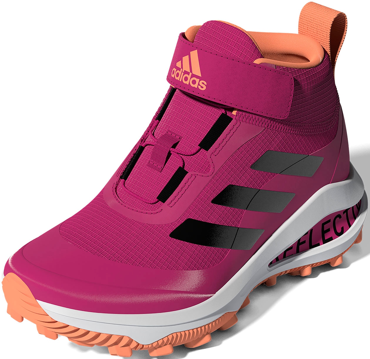 adidas Sportswear Laufschuh "FORTARUN ALL TERRAIN CLOUDFOAM SPORT ELASTIC LACE AND TOP STRAP", mit Klettverschluss