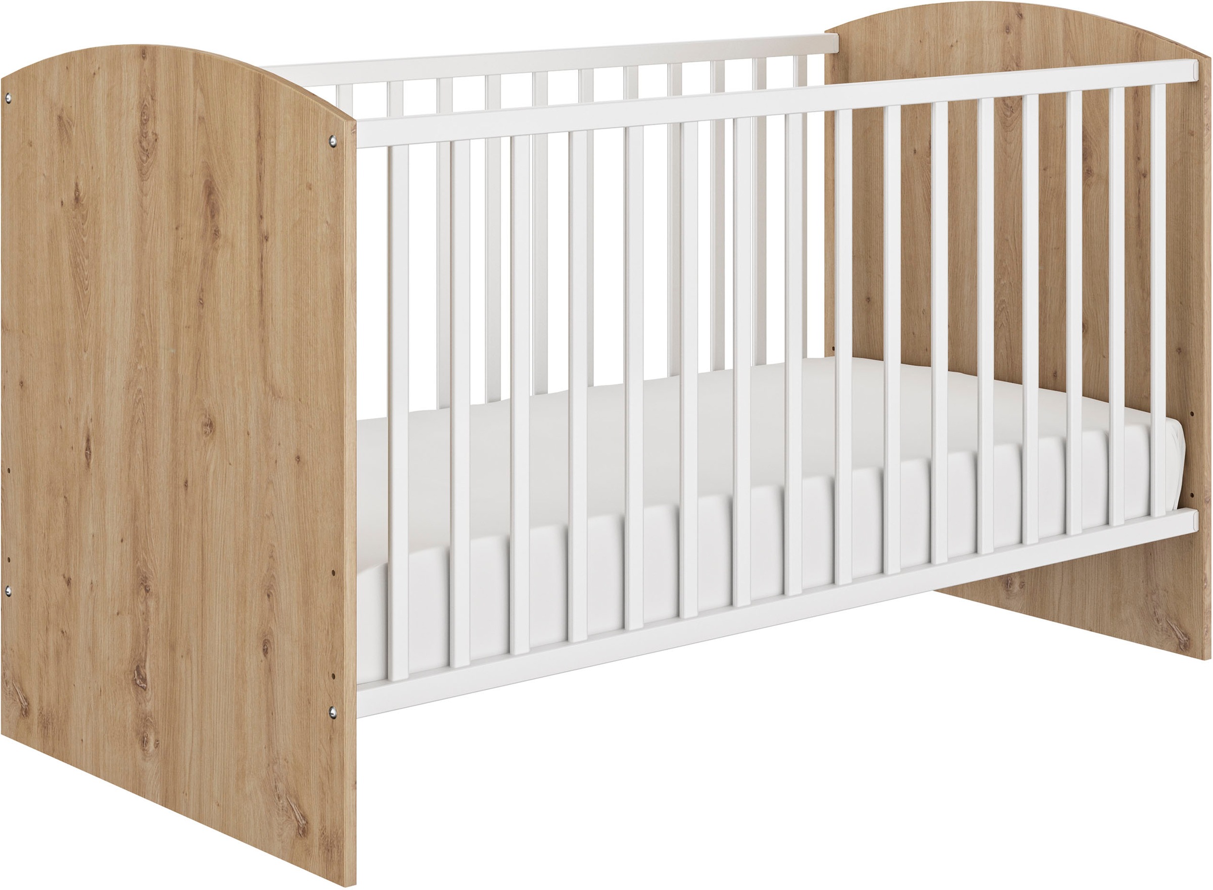 Babymöbel-Set GALIPETTE "Arthur", braun (eiche artisan), Schlafzimmermöbel-Sets 3