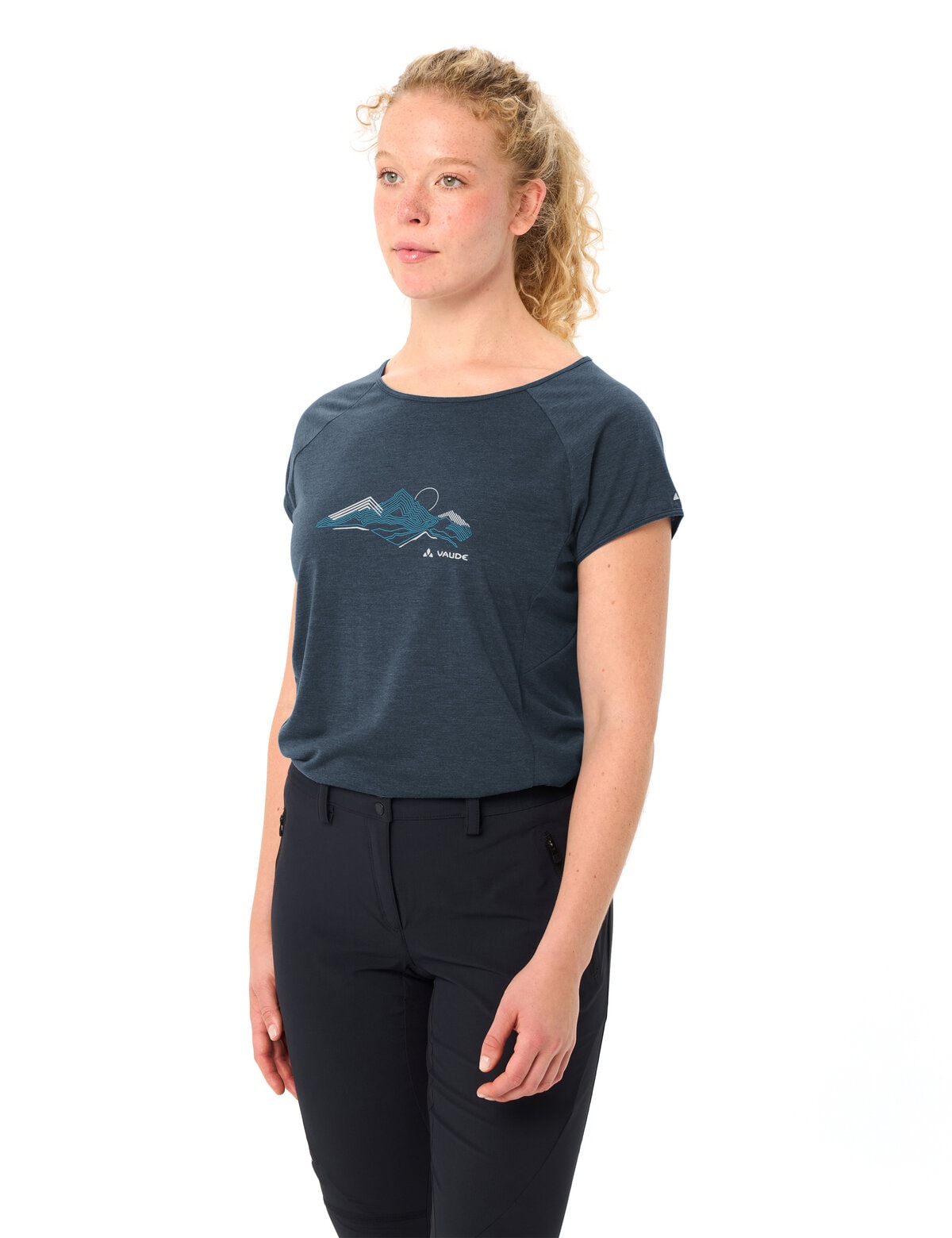 VAUDE Funktionsshirt "WOMENS TEKOA T-SHIRT II" Kurzarm, für Sport und Outdoor, aus Polyester und Lyocell
