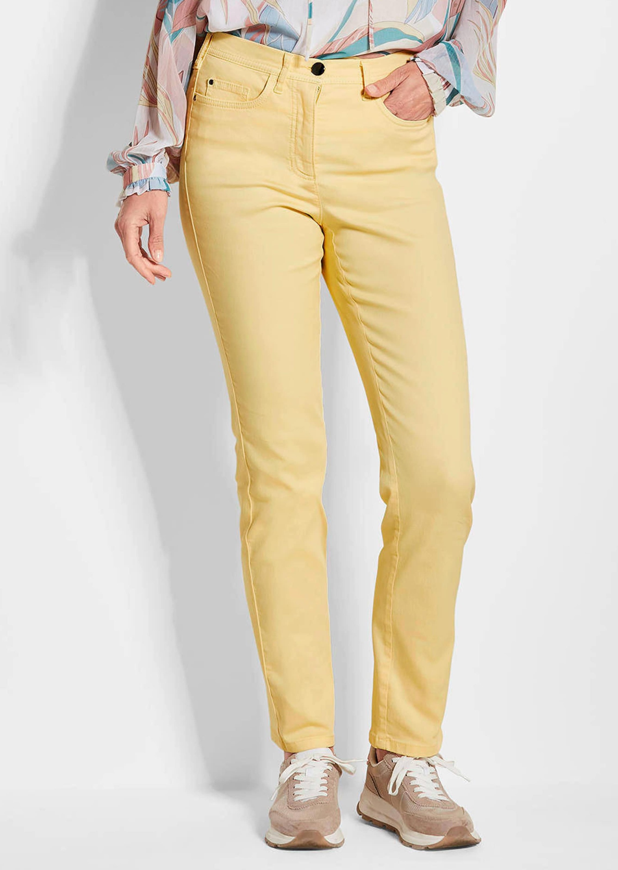 GOLDNER Regular-fit-Jeans »High-Stretch-Jeanshose LOUISA Bequeme High-Stretch-Jeanshose«