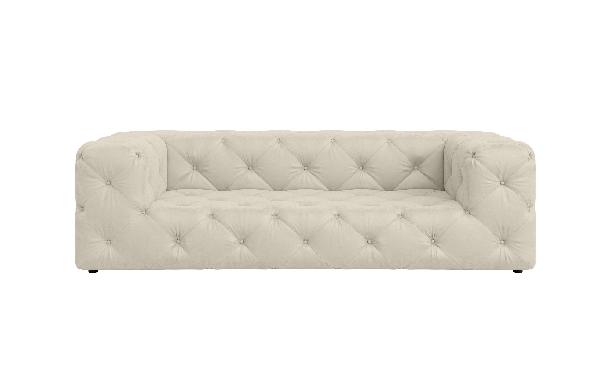 Home affaire 3-Sitzer "FOLLINA" 3-Sitzer Sofa mit klassischer Chesterfield- günstig online kaufen