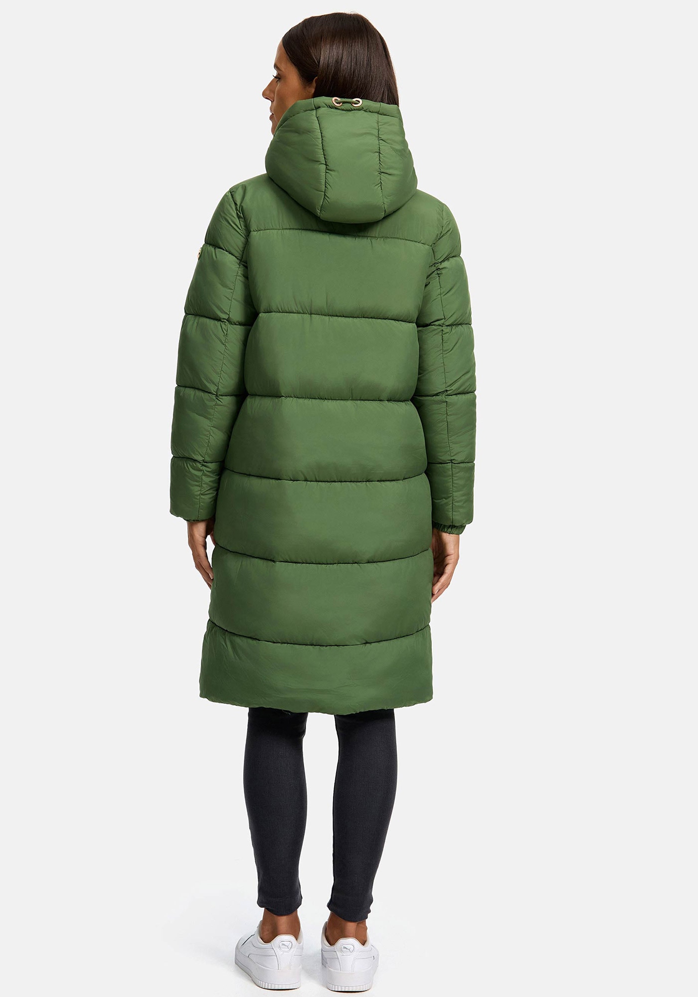 Marikoo Winterjacke »Nomadiaa«, Lange Damen Winterjacke