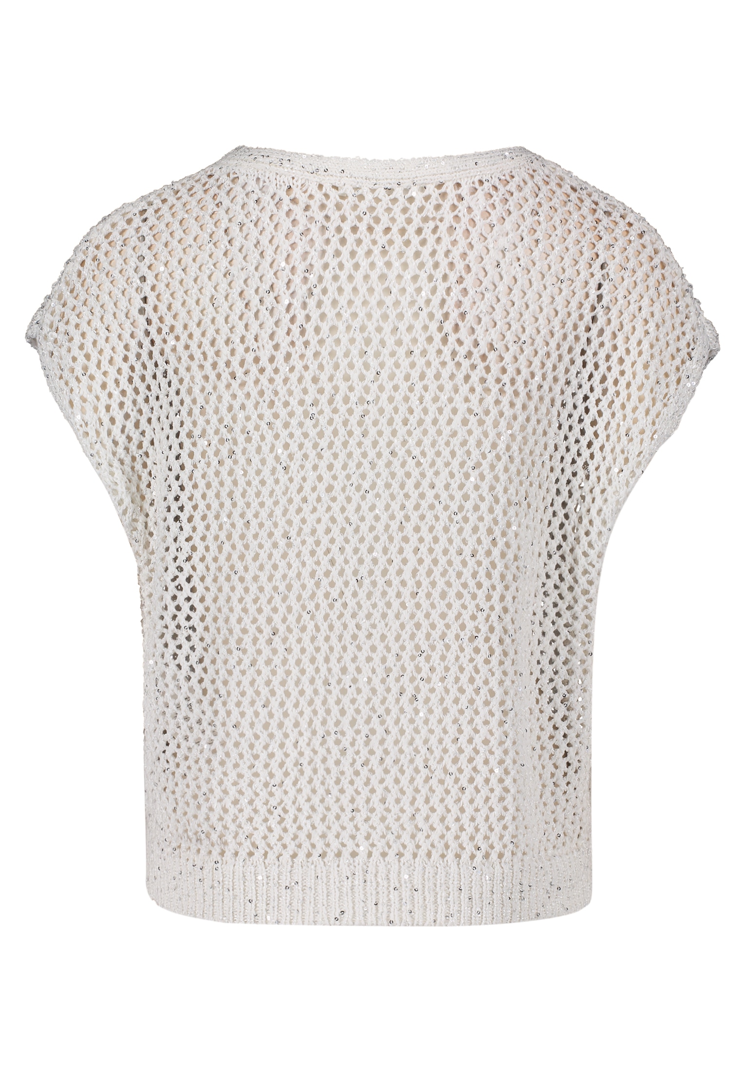 Betty&Co Stricktop »Betty & Co Strickpullover mit Effektgarn«, Glitzer