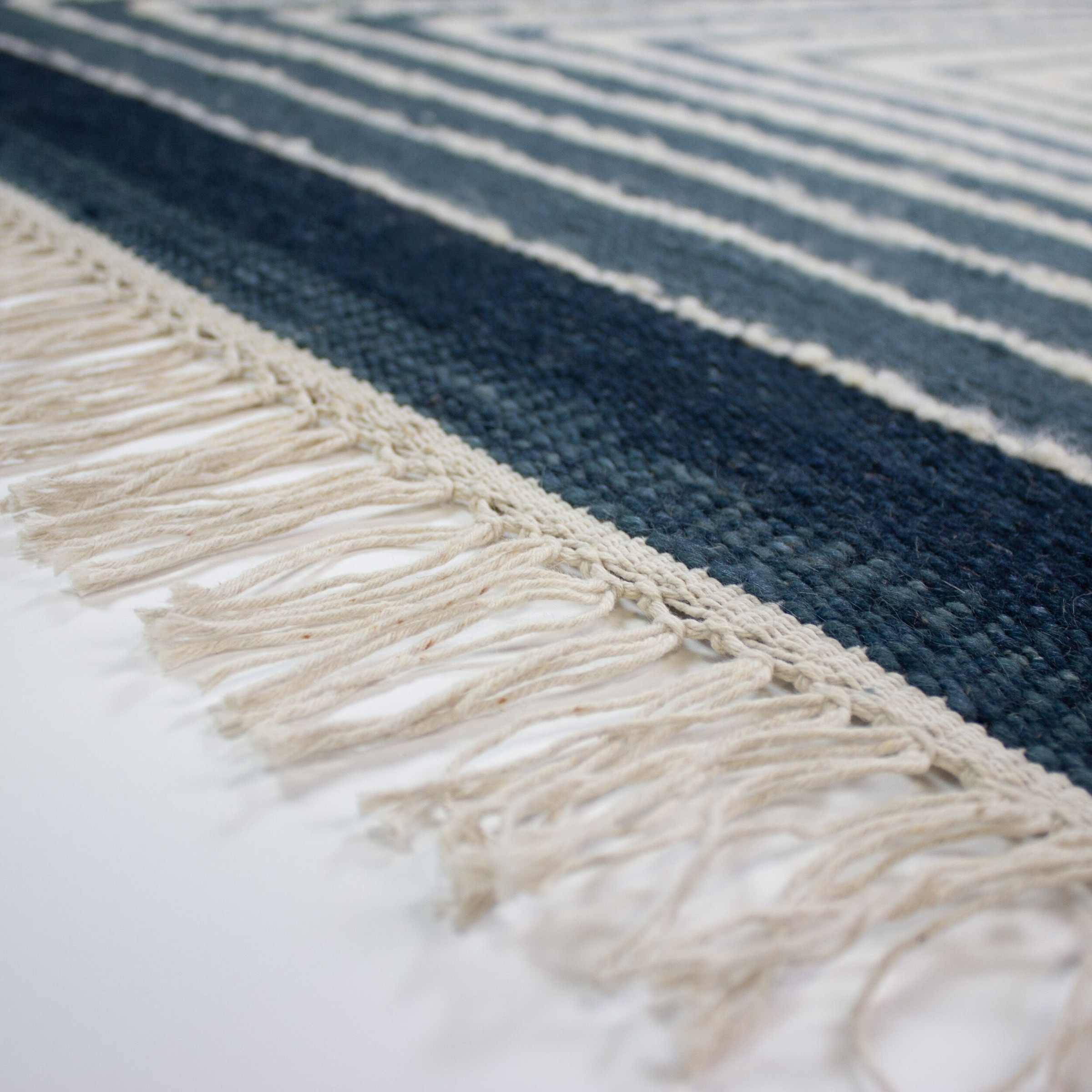 FLAIR RUGS Teppich »BOUCLE WOOL FRAME« rechteckig 0 mm Höhe