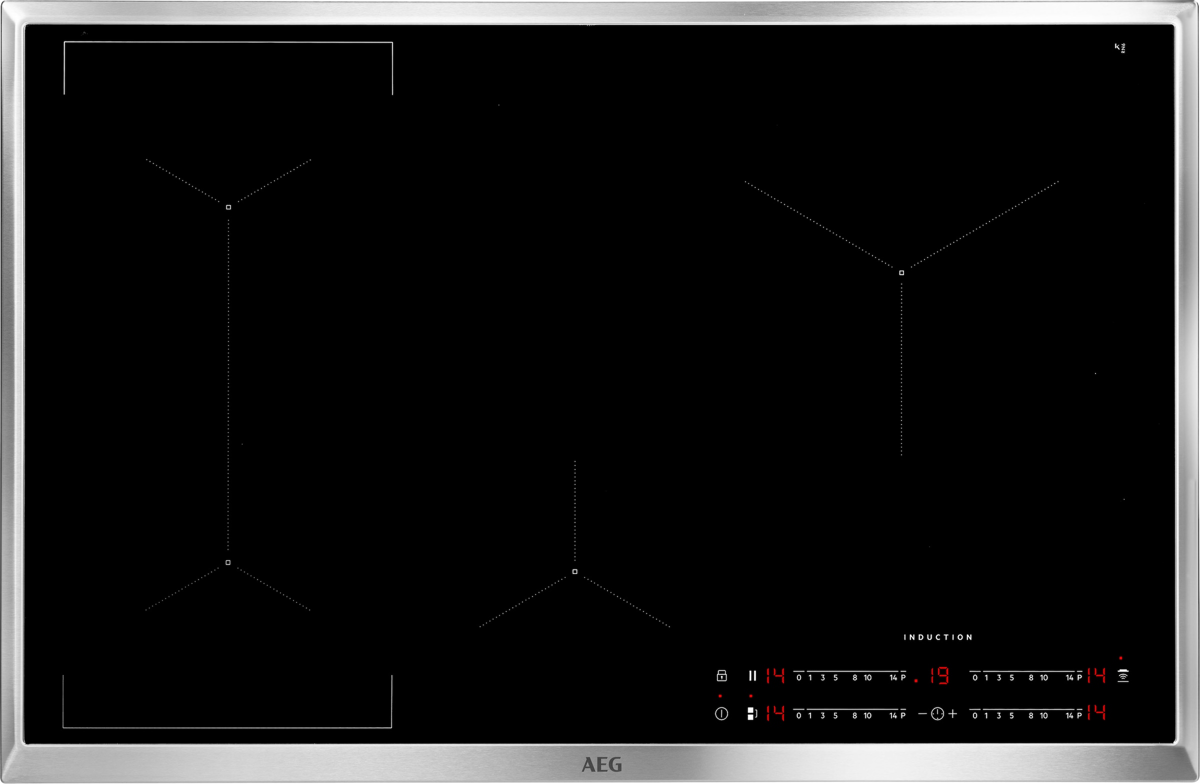 AEG Flex-Induktions-Kochfeld "IKE8444SXB 949597985", IKE8444SXB 949597985