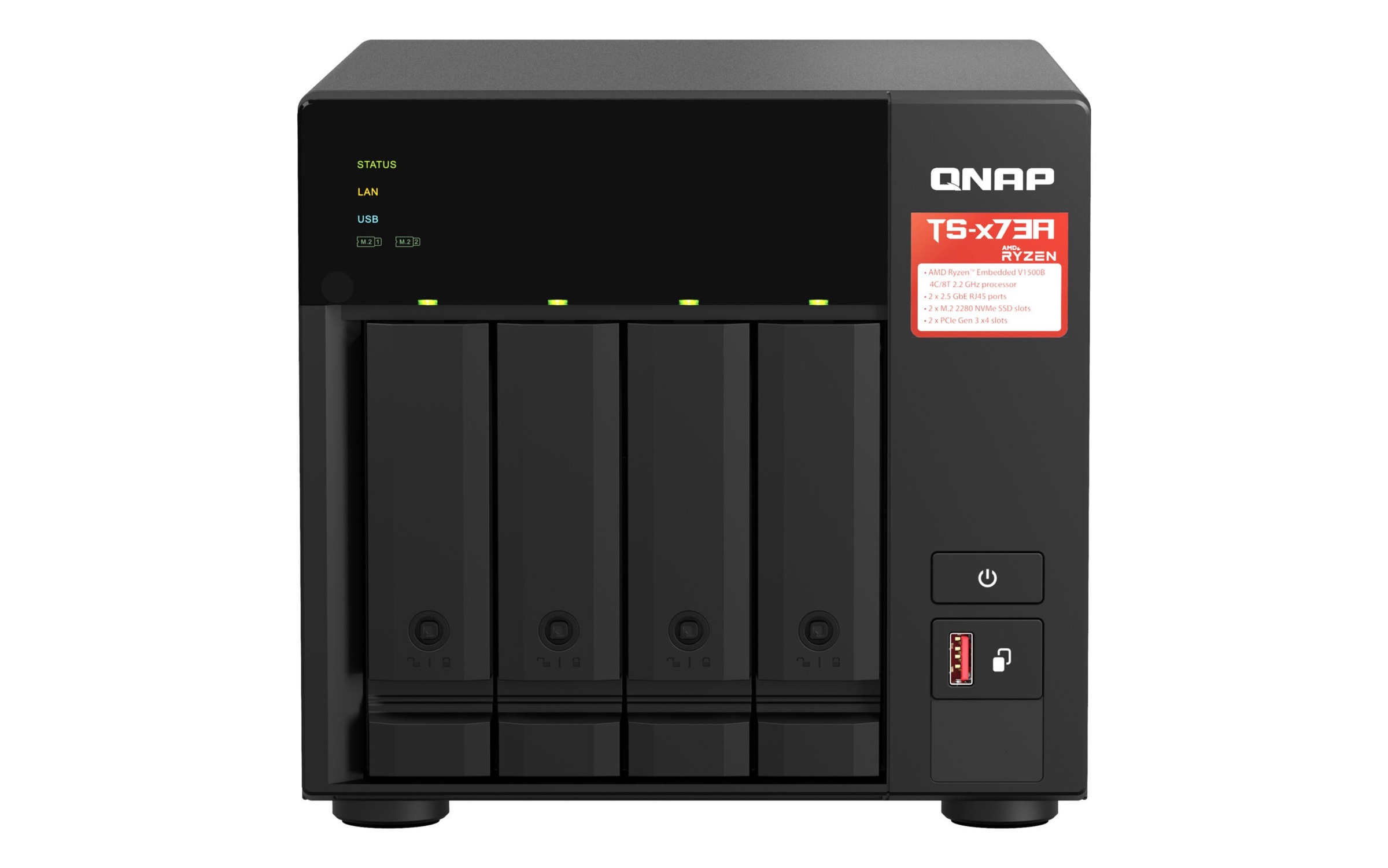 QNAP NAS-Server »TS-473A«