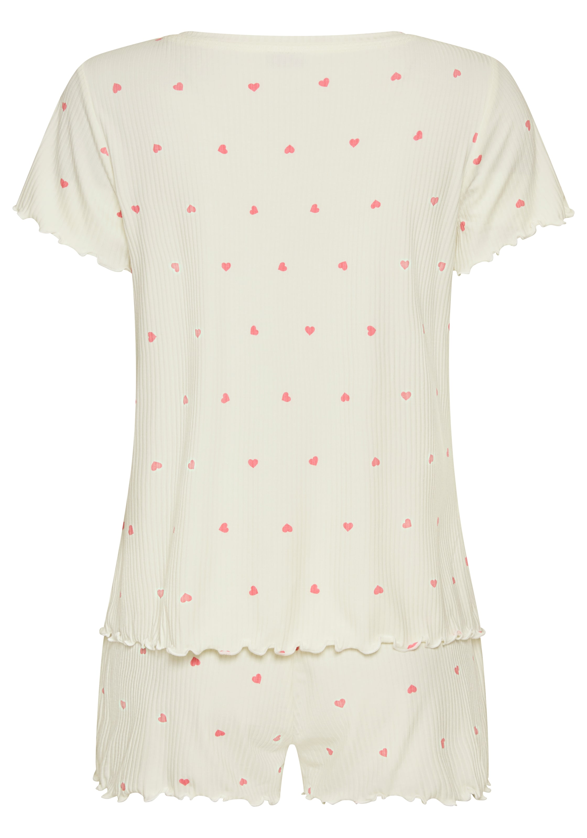 Vivance Dreams Shorty Set, 2 tlg. mit süßem Herzchendruck