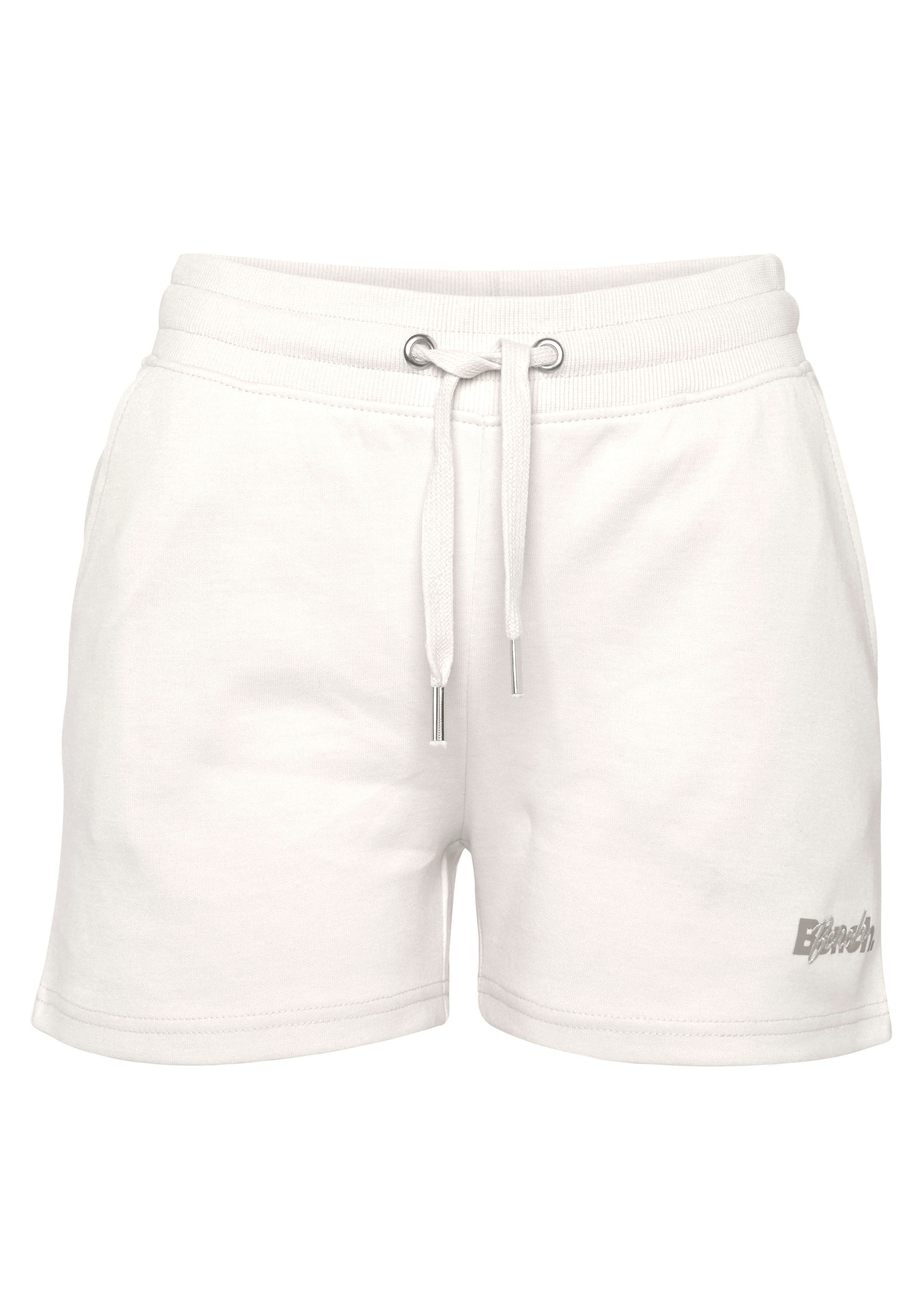 Bench. Loungewear Shorts, mit Logodruck und Stickerei