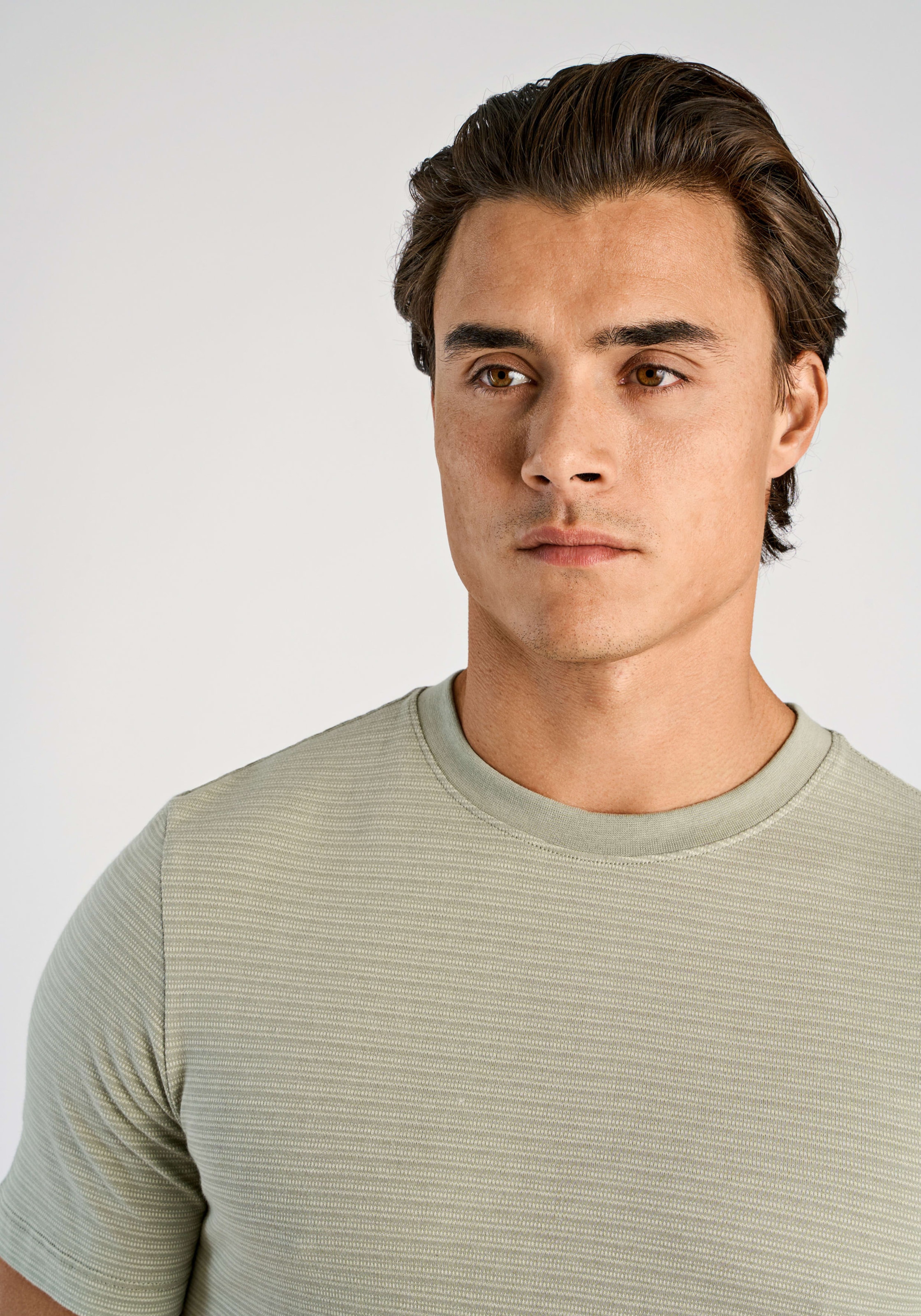 LINDBERGH Rundhalsshirt mit feiner Struktur