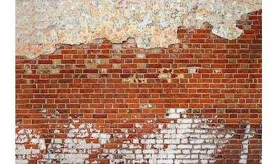 Fototapete »STEINWAND-STEIN STRUKTUR HOLZWAND ZIEGELWAND WANDTAPETE«