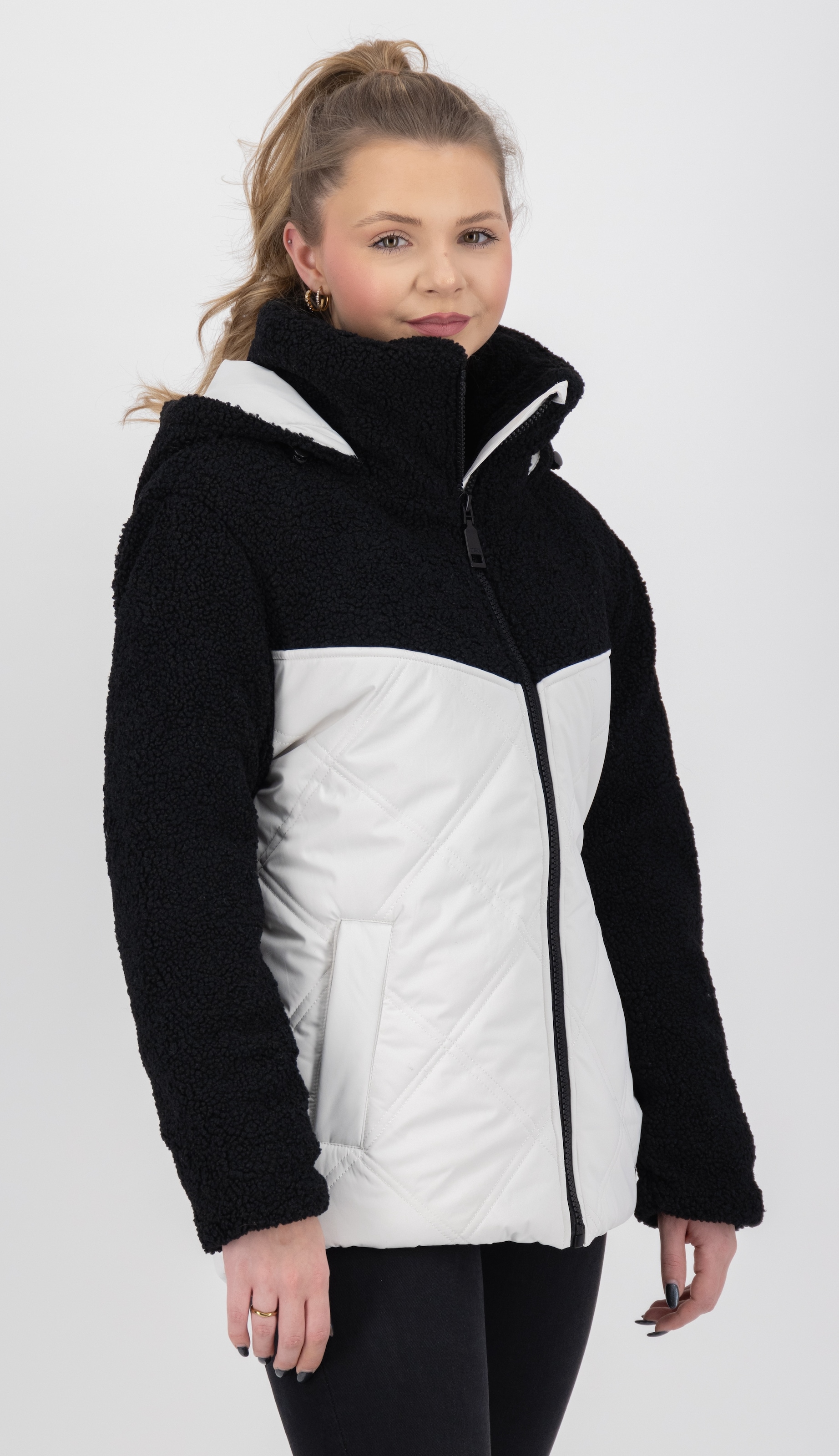 DEPROC Active Softshelljacke »WILKIE PEAK WOMEN«, mit abnehmbarer Kapuze