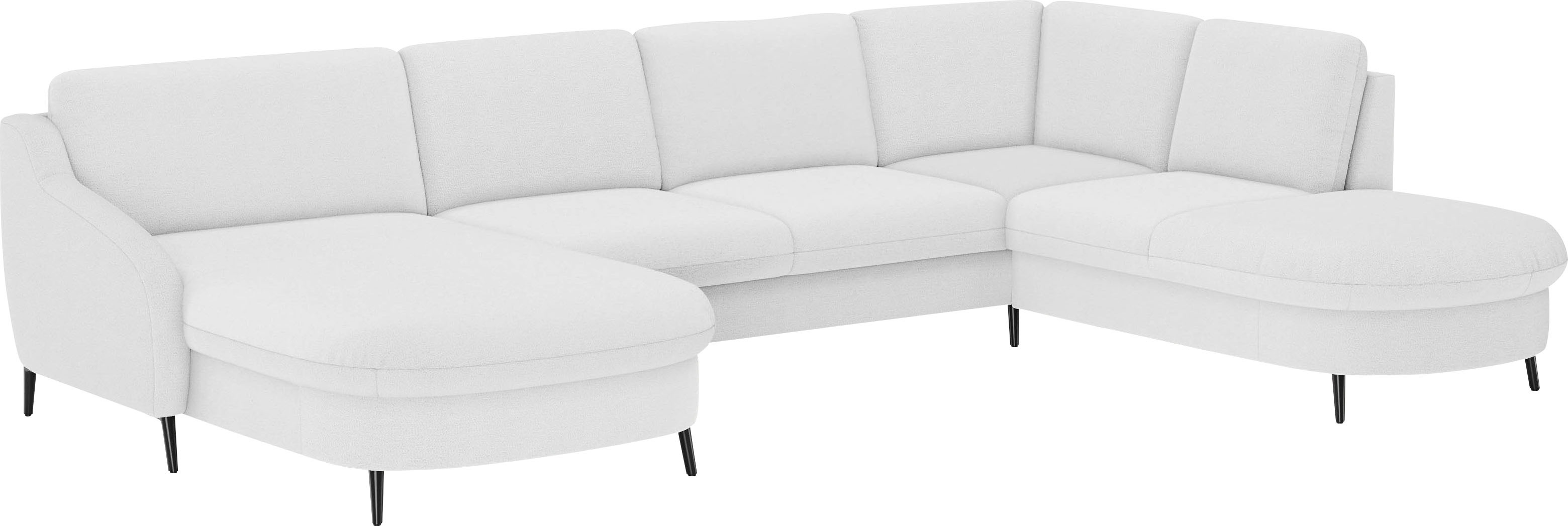 Thumbnail - sit&more Wohnlandschaft "Soul U-Form", wahlweise mit Bettfunktion und Bettkasten oder Schubkasten