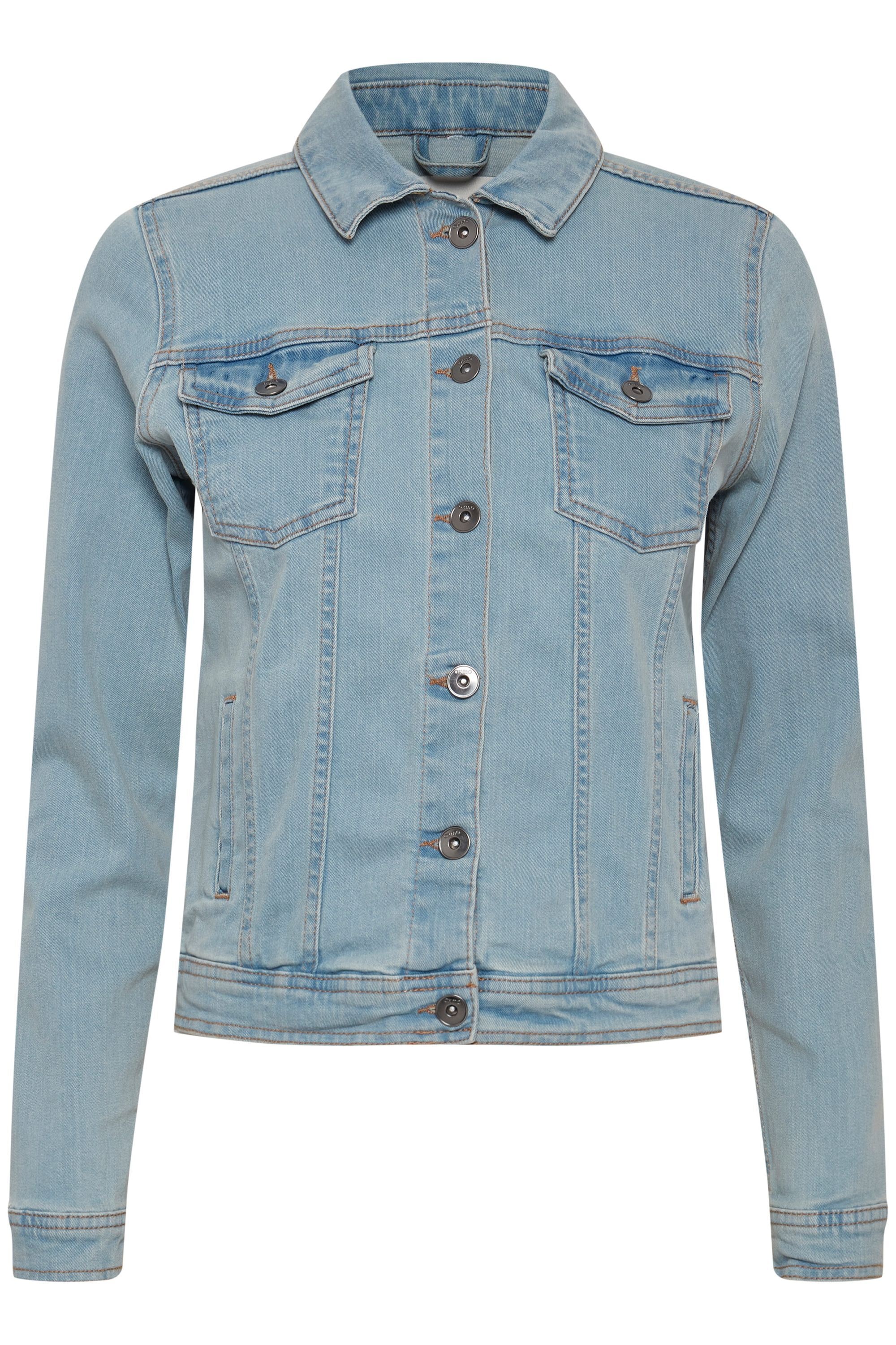 Jeansjacke »Jeansjacke OXFria«, ohne Kapuze