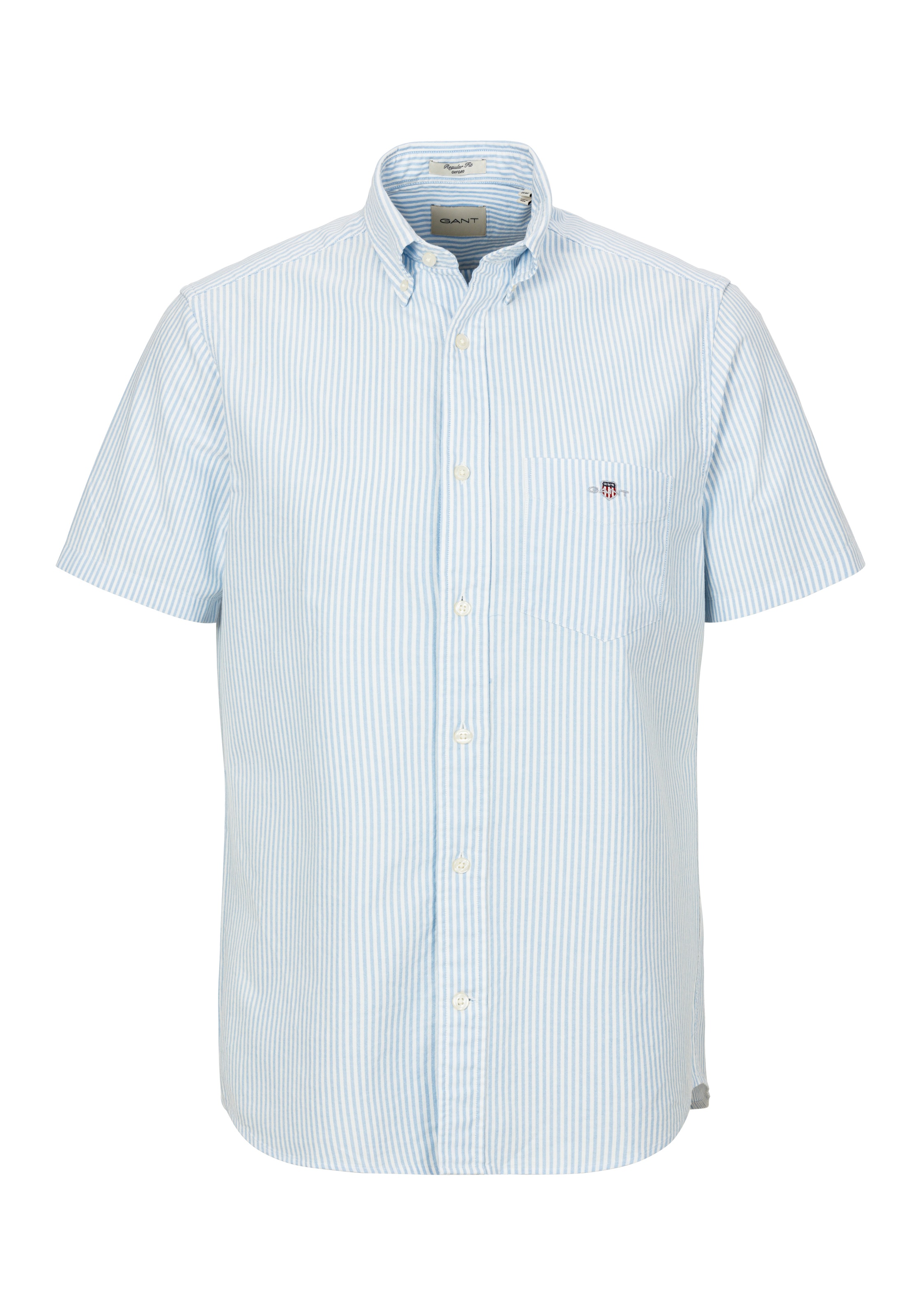 Gant Kurzarmhemd »REG CLASSIC OXFORD STRIPE SS SHIRT«