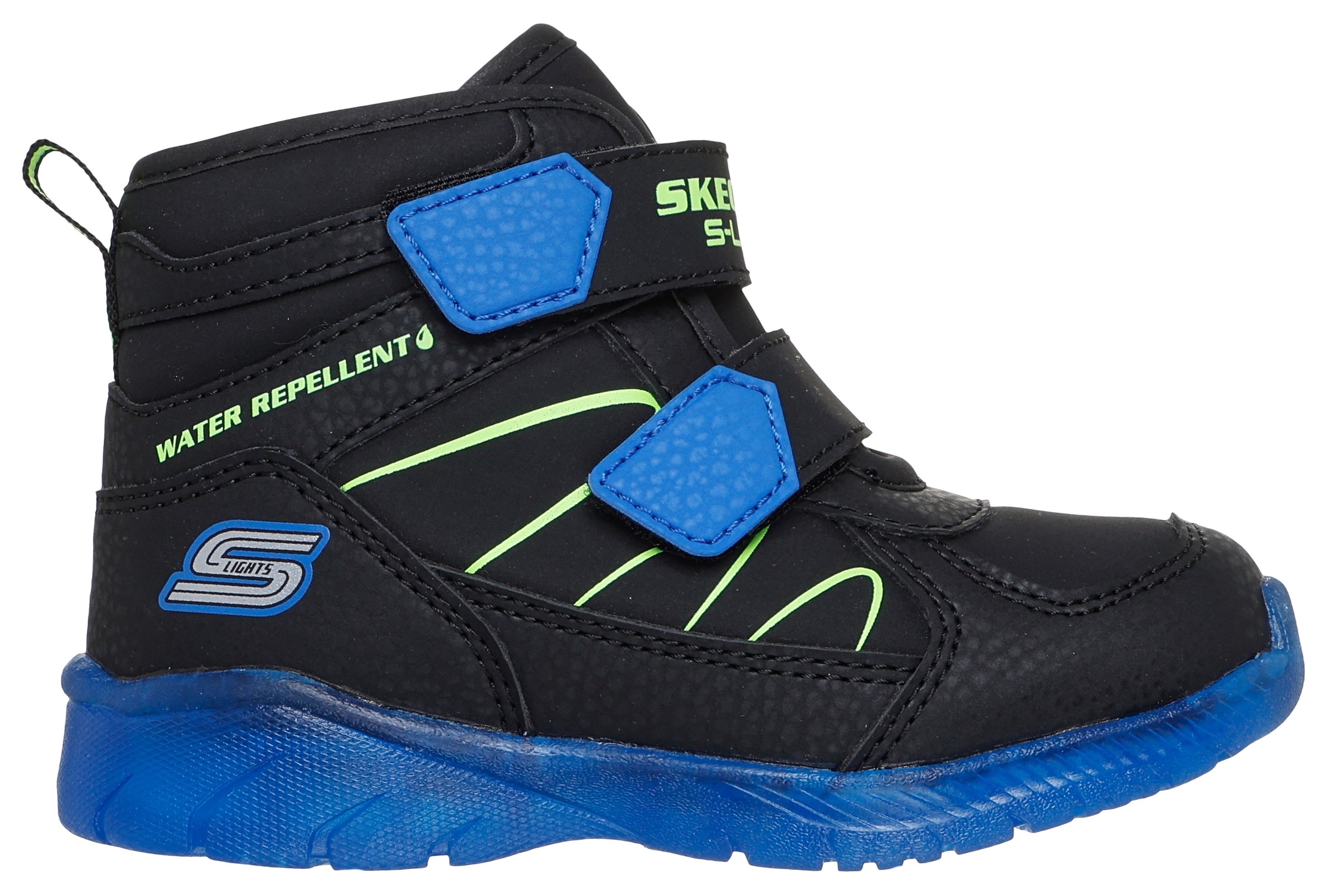 Skechers Winterstiefel »ILLUMI-BRIGHTS«, Winterstiefel mit Blinkfunktion, Größenschablone zum Download