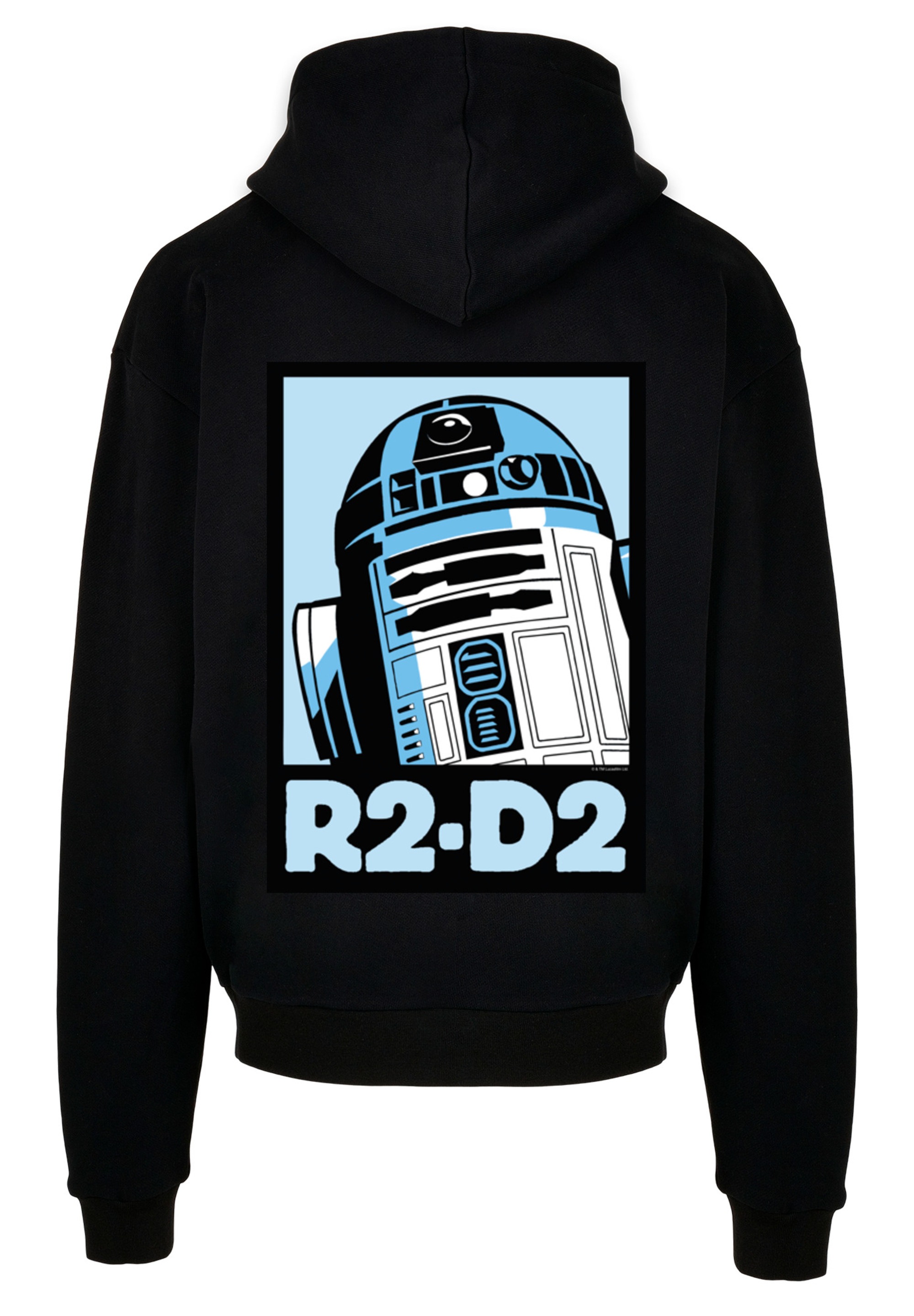 F4NT4STIC Kapuzenpullover »Star Wars R2-D2 Poster«, Print