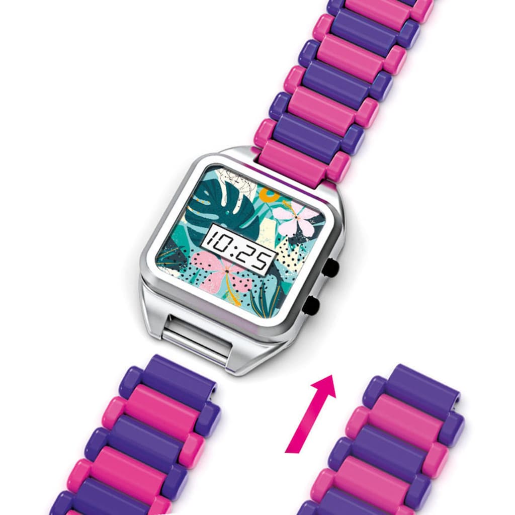Clementoni® Kreativset »Crazy Chic, Crazy Uhr«, Made in Europe
