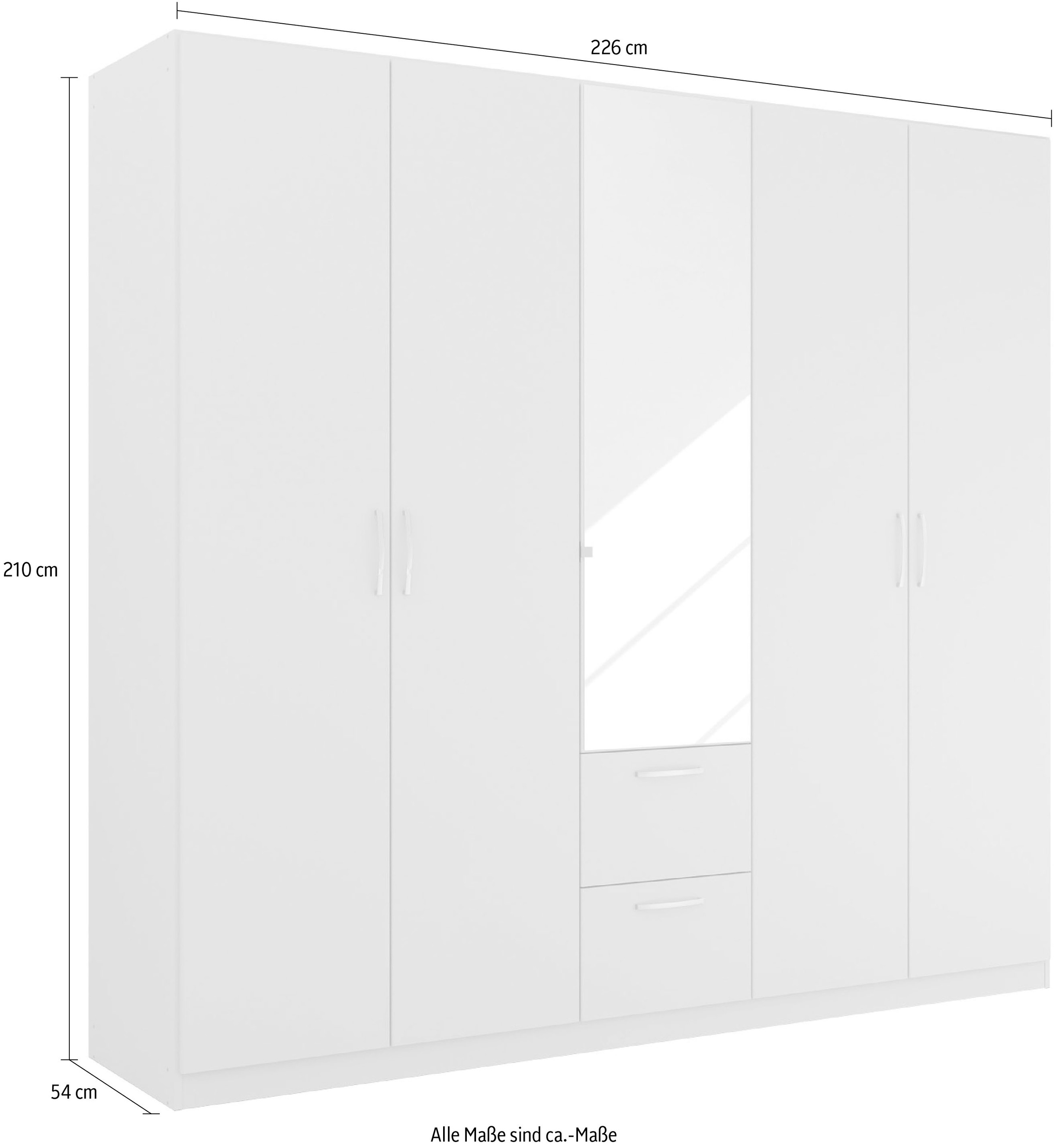 rauch Drehtürenschrank »Pure by Quadra Spin«