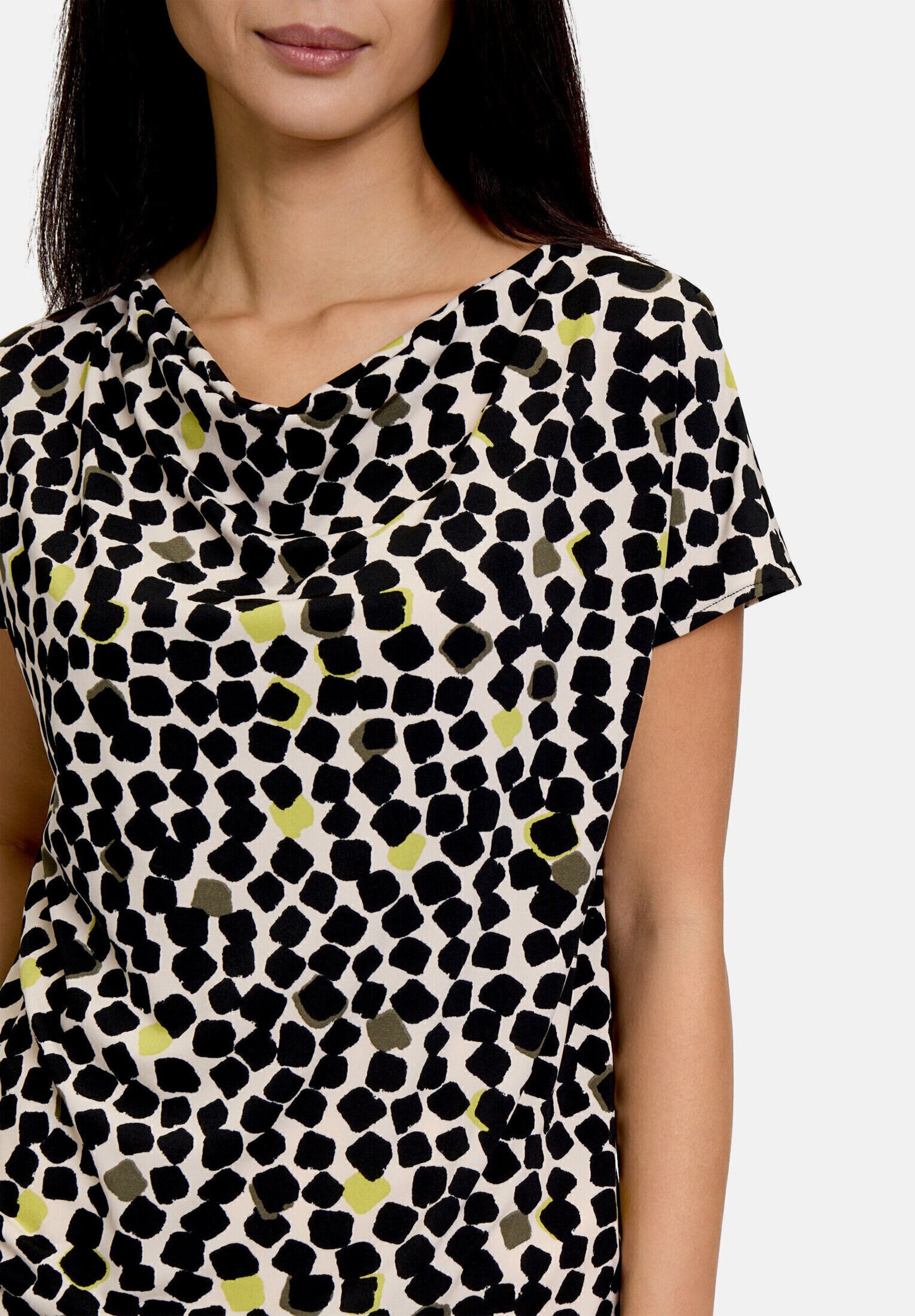 Betty Barclay Kurzarmshirt »Damen mit Wasserfallausschnitt« 1 Stk. Material