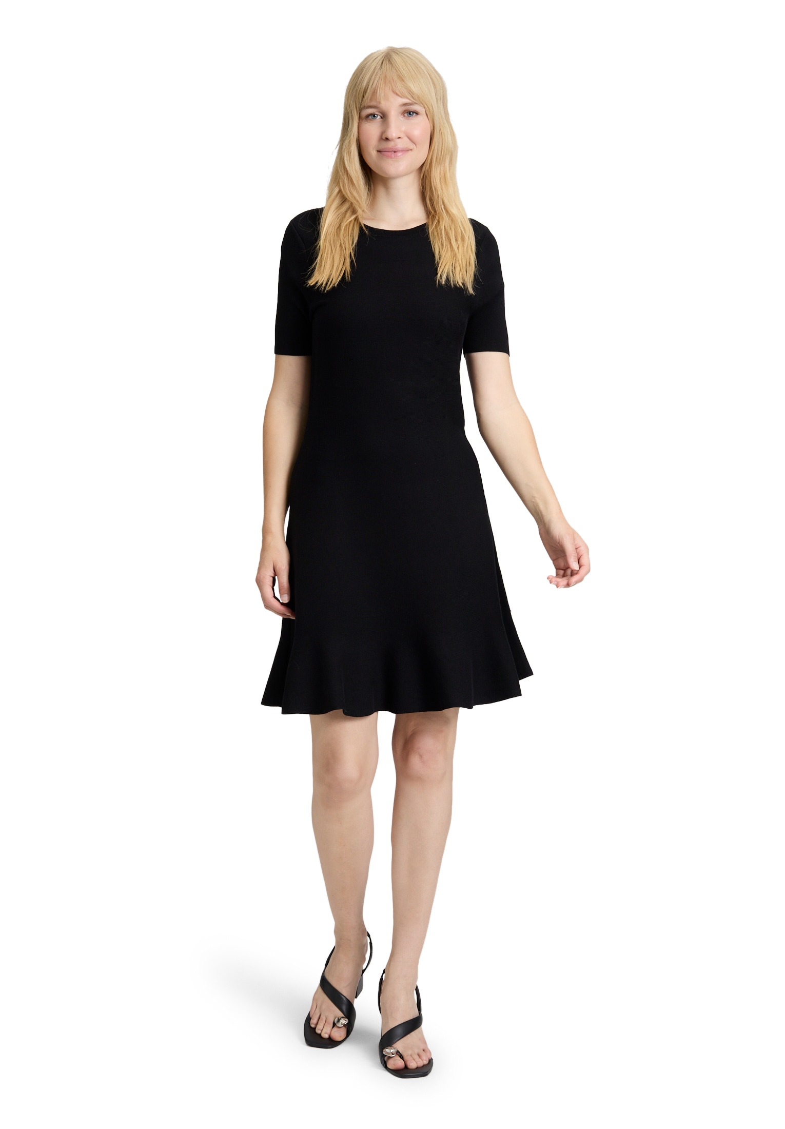 Vera Mont Strickkleid »Vera Mont Damen Strickkleid mit Rundhalsausschnitt«